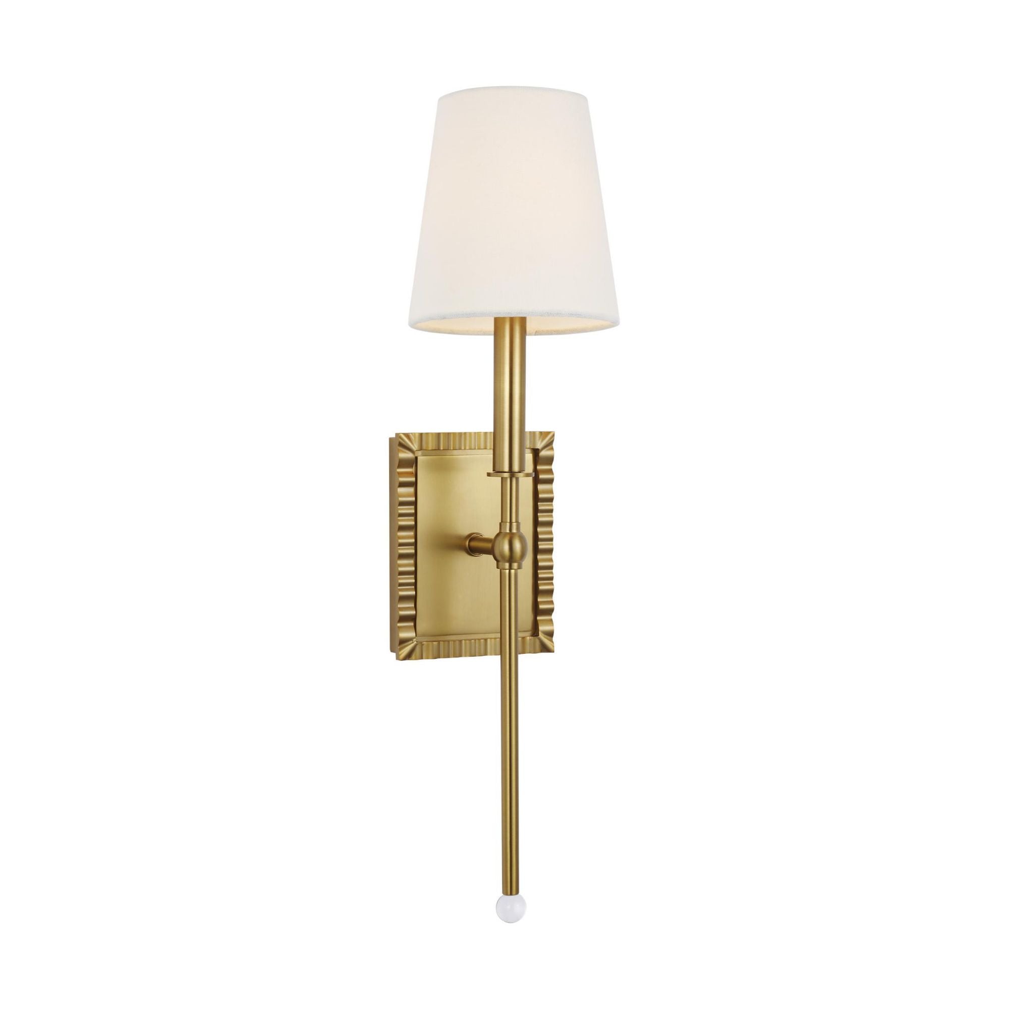 Alexa Hampton Baxley Sconce in Burnished Brass
