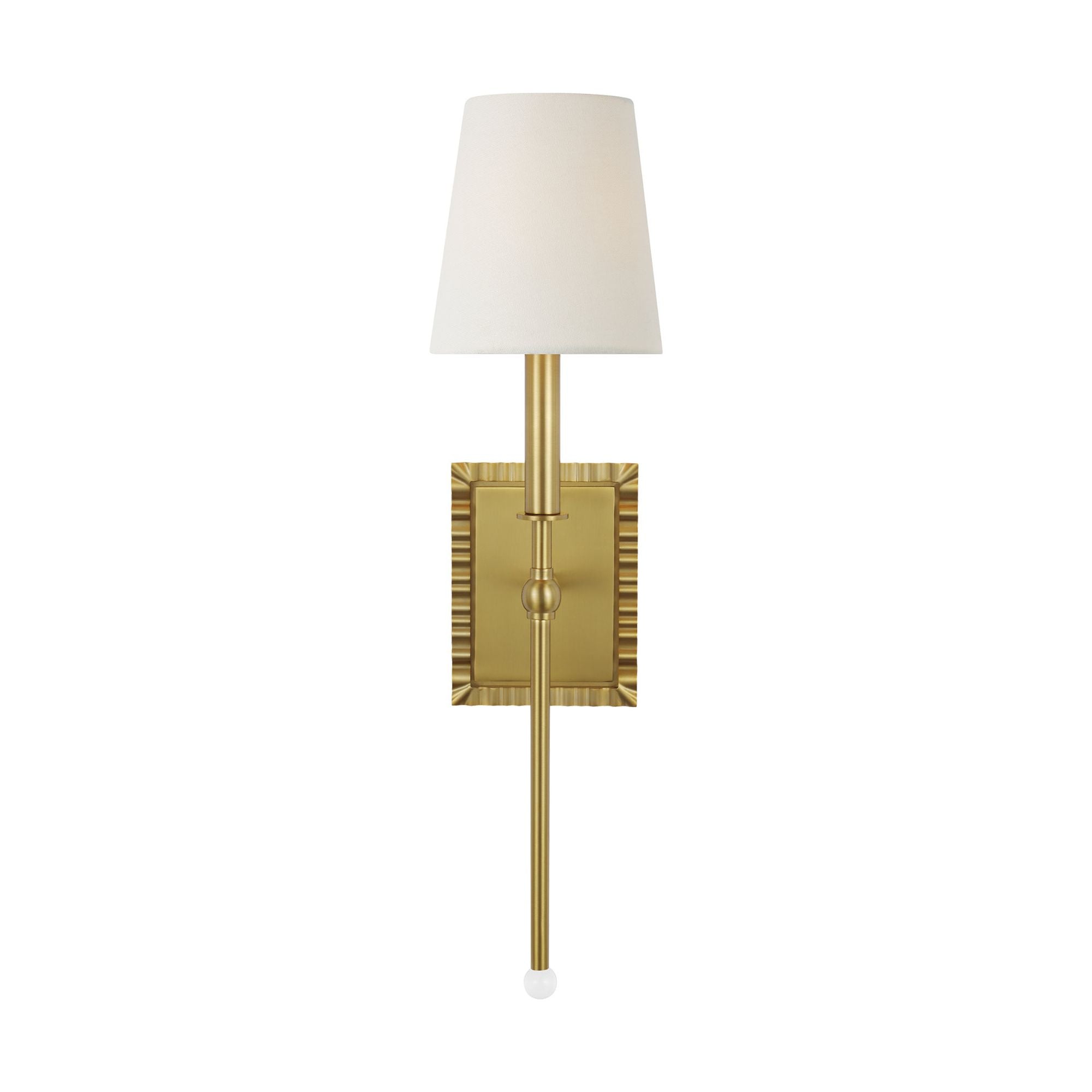 Alexa Hampton Baxley Sconce in Burnished Brass