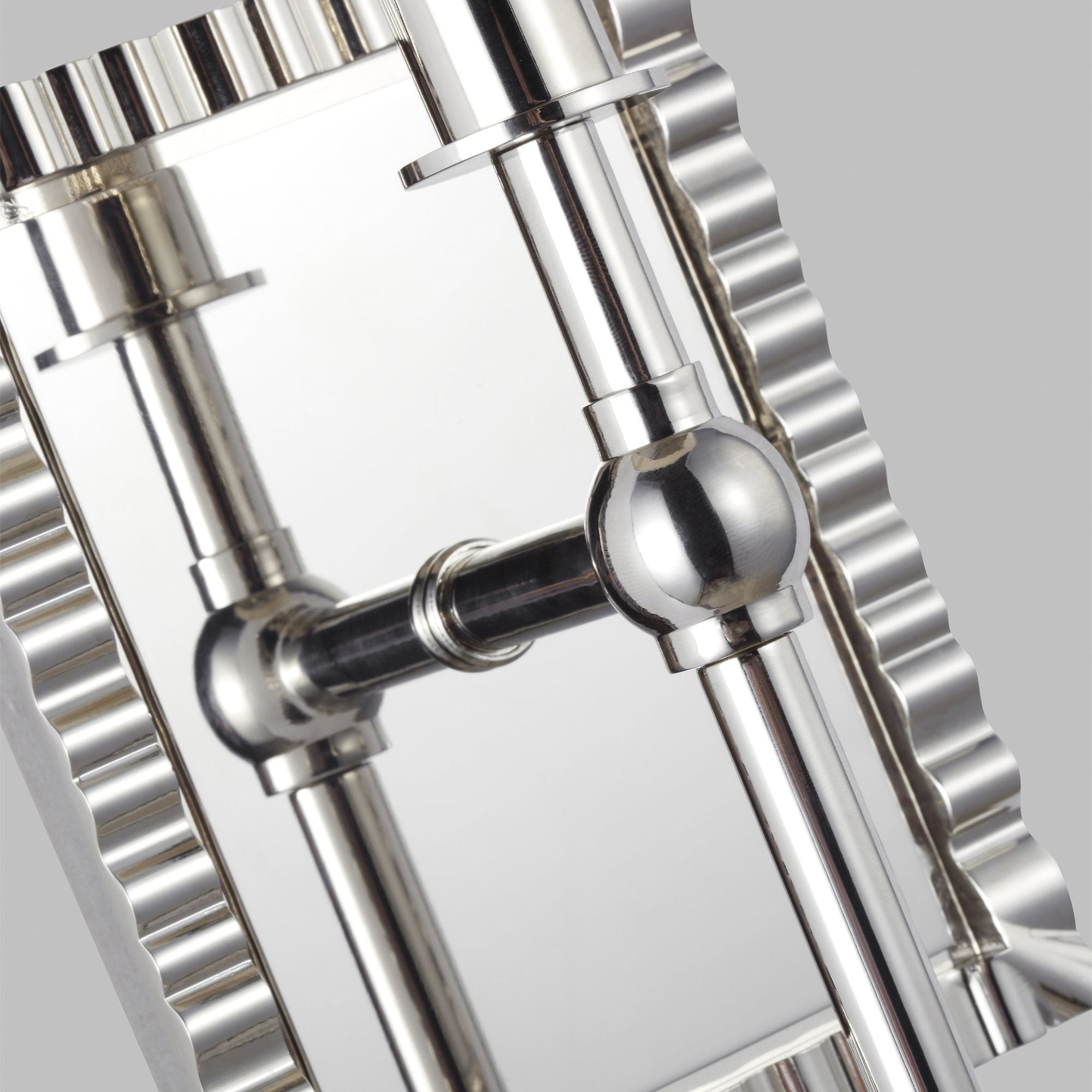 Alexa Hampton Baxley Sconce in Polished Nickel