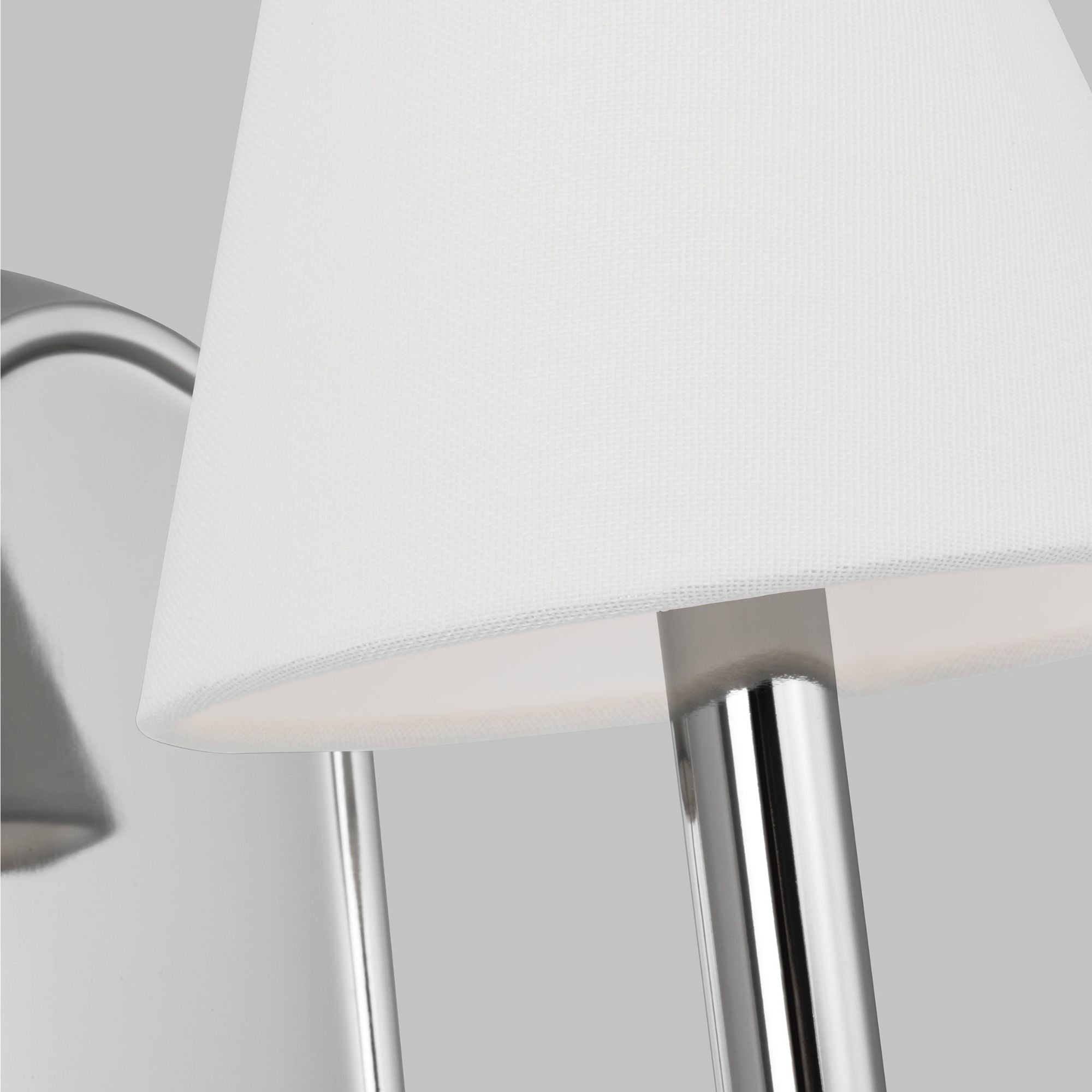 Alexa Hampton Paisley Tall Sconce in Polished Nickel