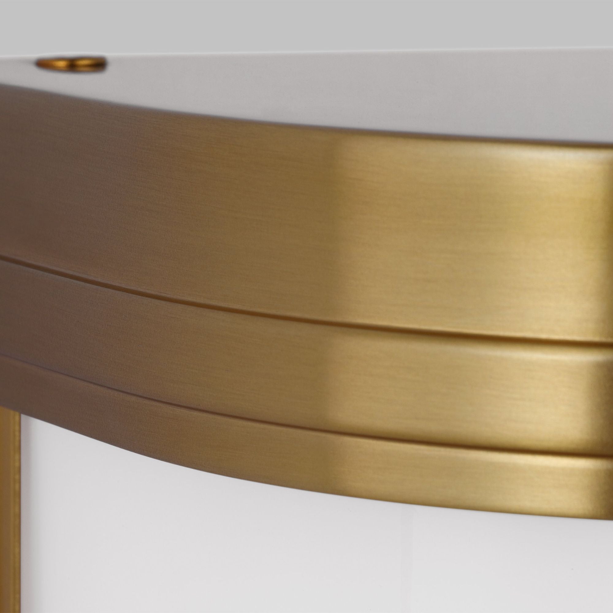 Alexa Hampton Ifran Small Vanity in Burnished Brass