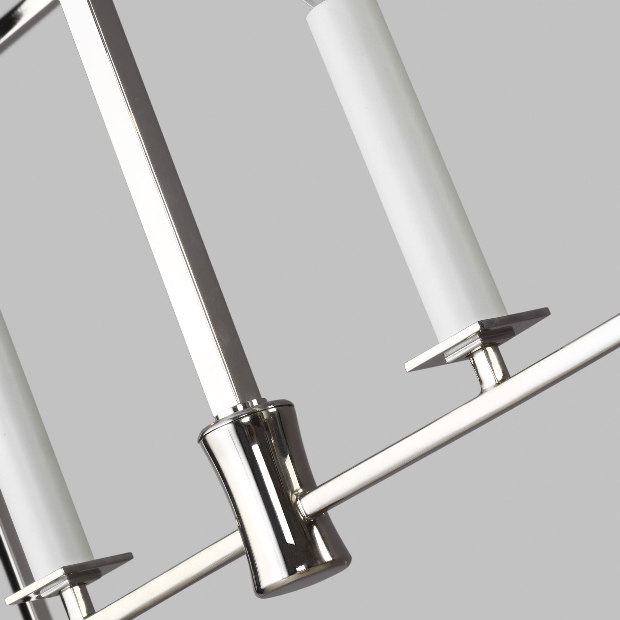 Chapman & Myers Southold Linear Lantern in Polished Nickel