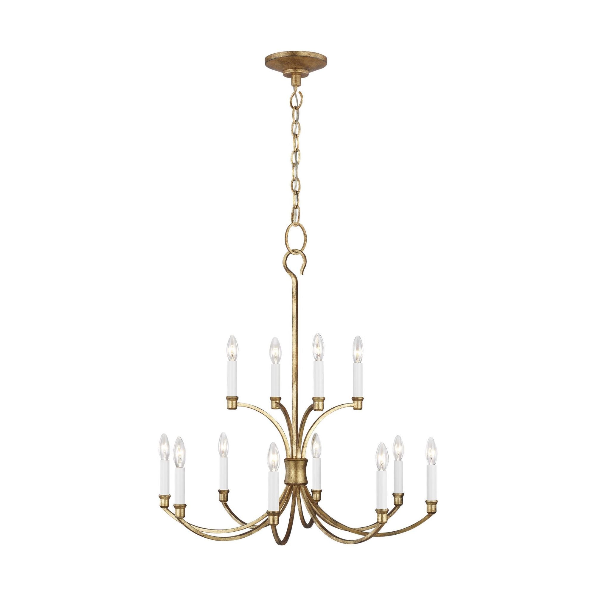 Chapman & Myers Westerly Medium Chandelier in Antique Gild