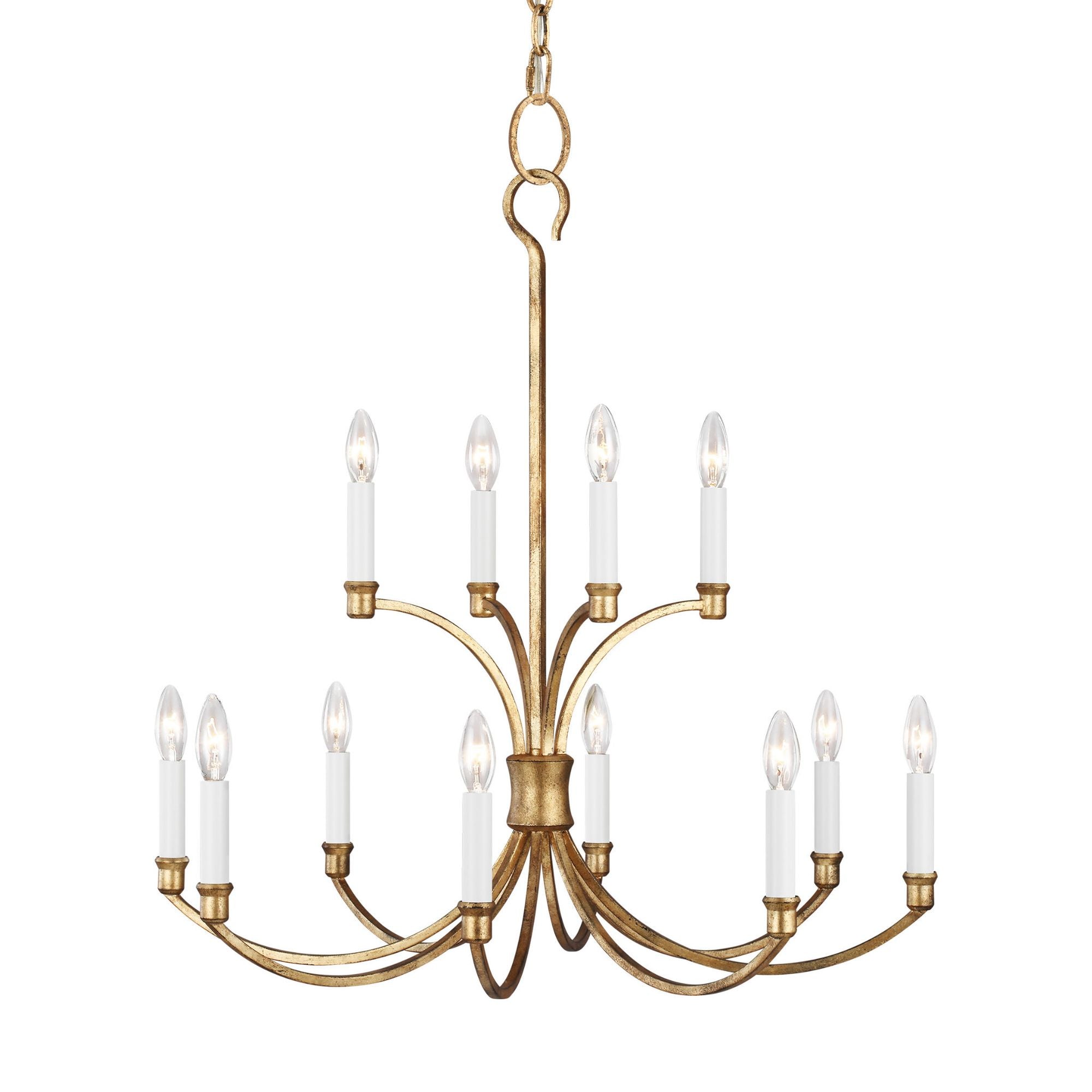 Chapman & Myers Westerly Medium Chandelier in Antique Gild