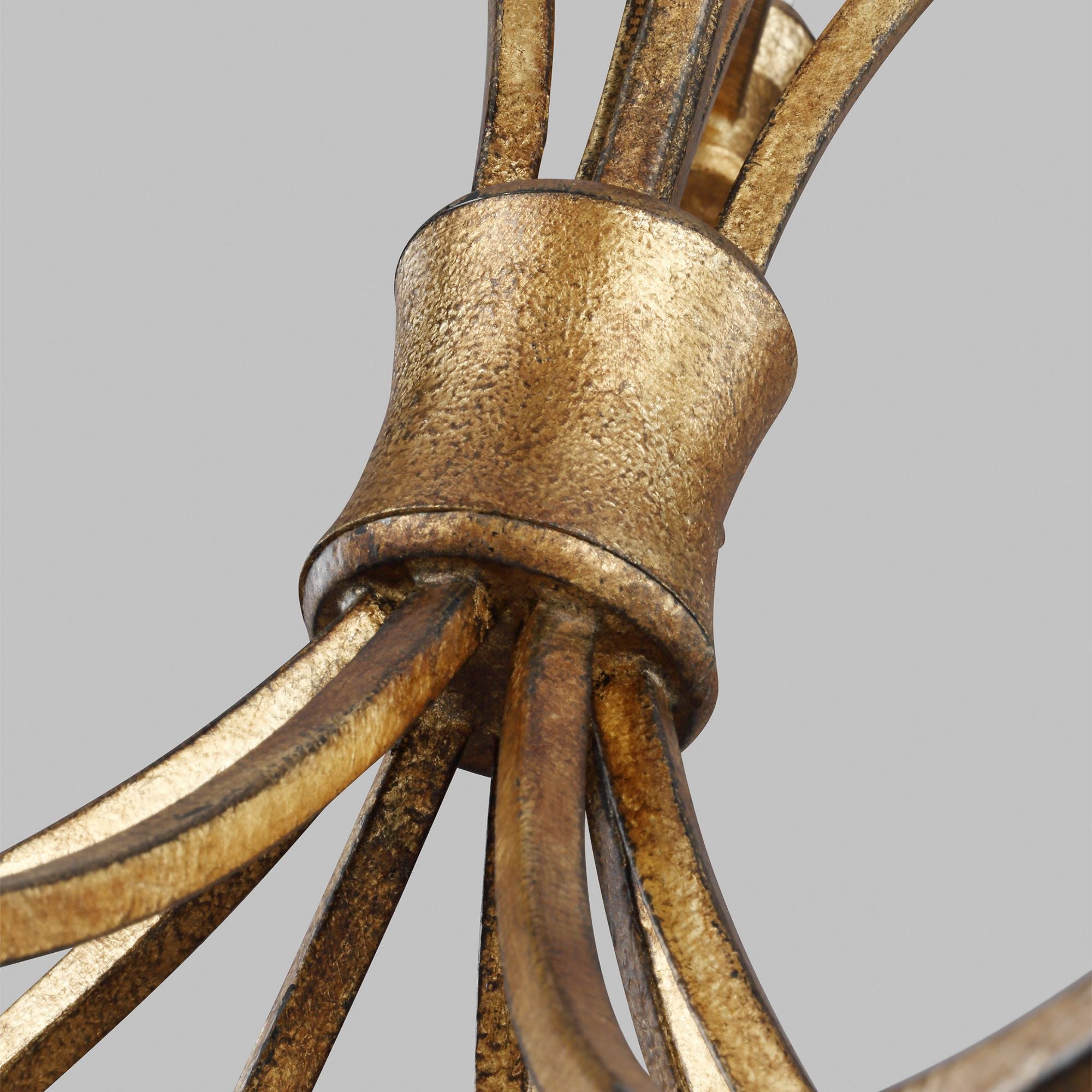 Chapman & Myers Westerly Large Chandelier in Antique Gild