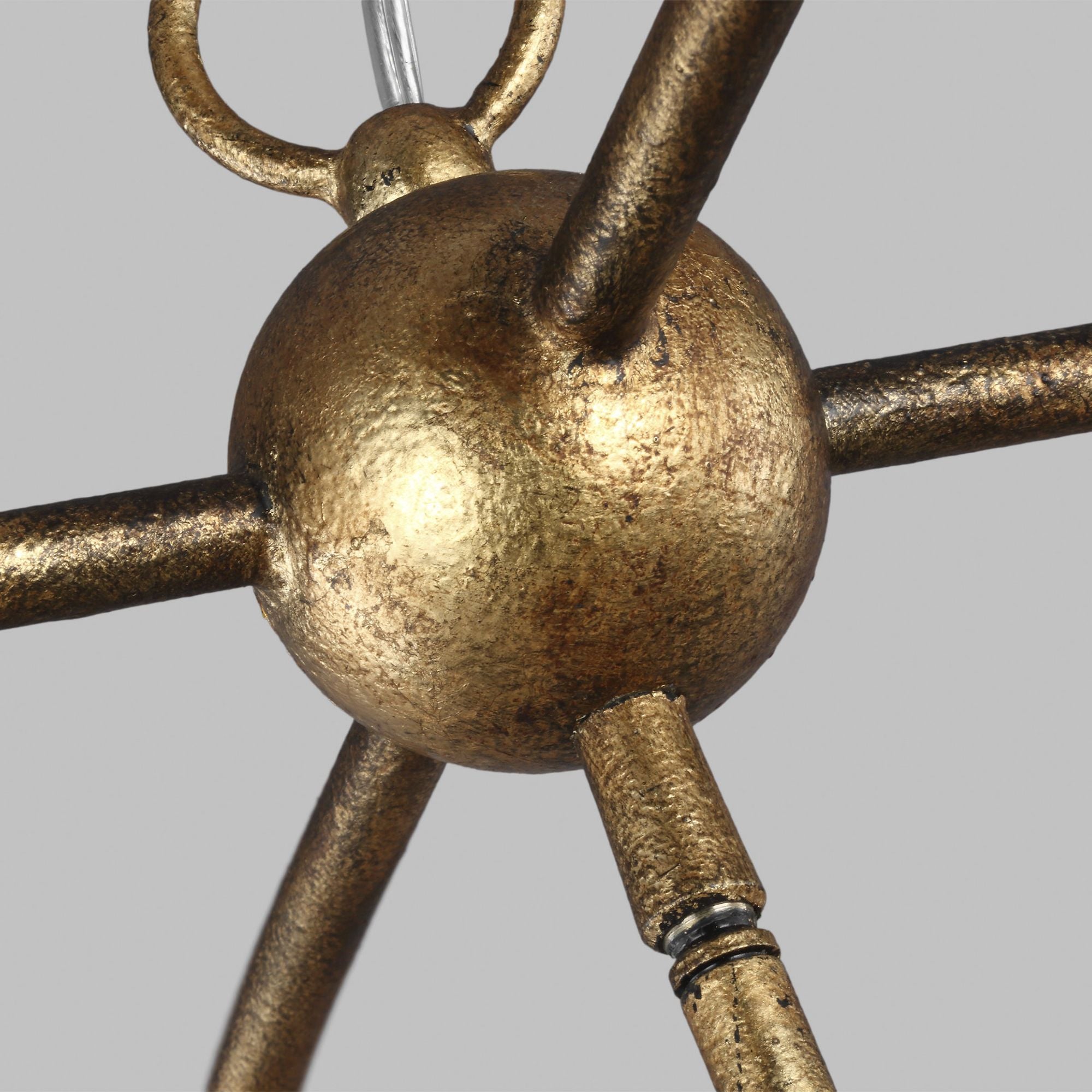 Chapman & Myers Stonington Large Lantern in Antique Gild