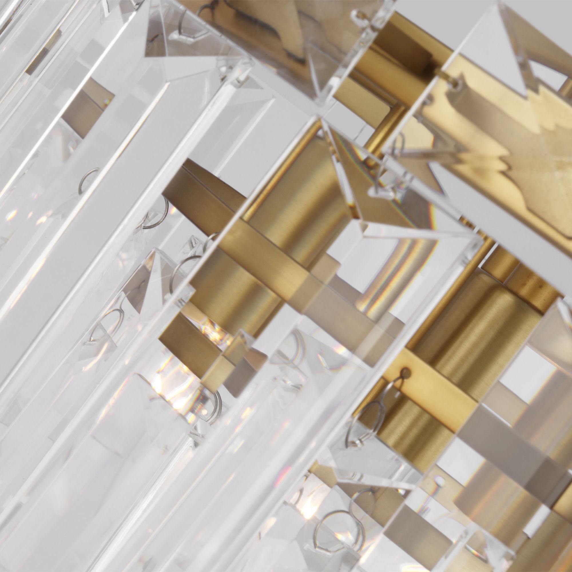 Chapman & Myers Arden Small Chandelier in Burnished Brass