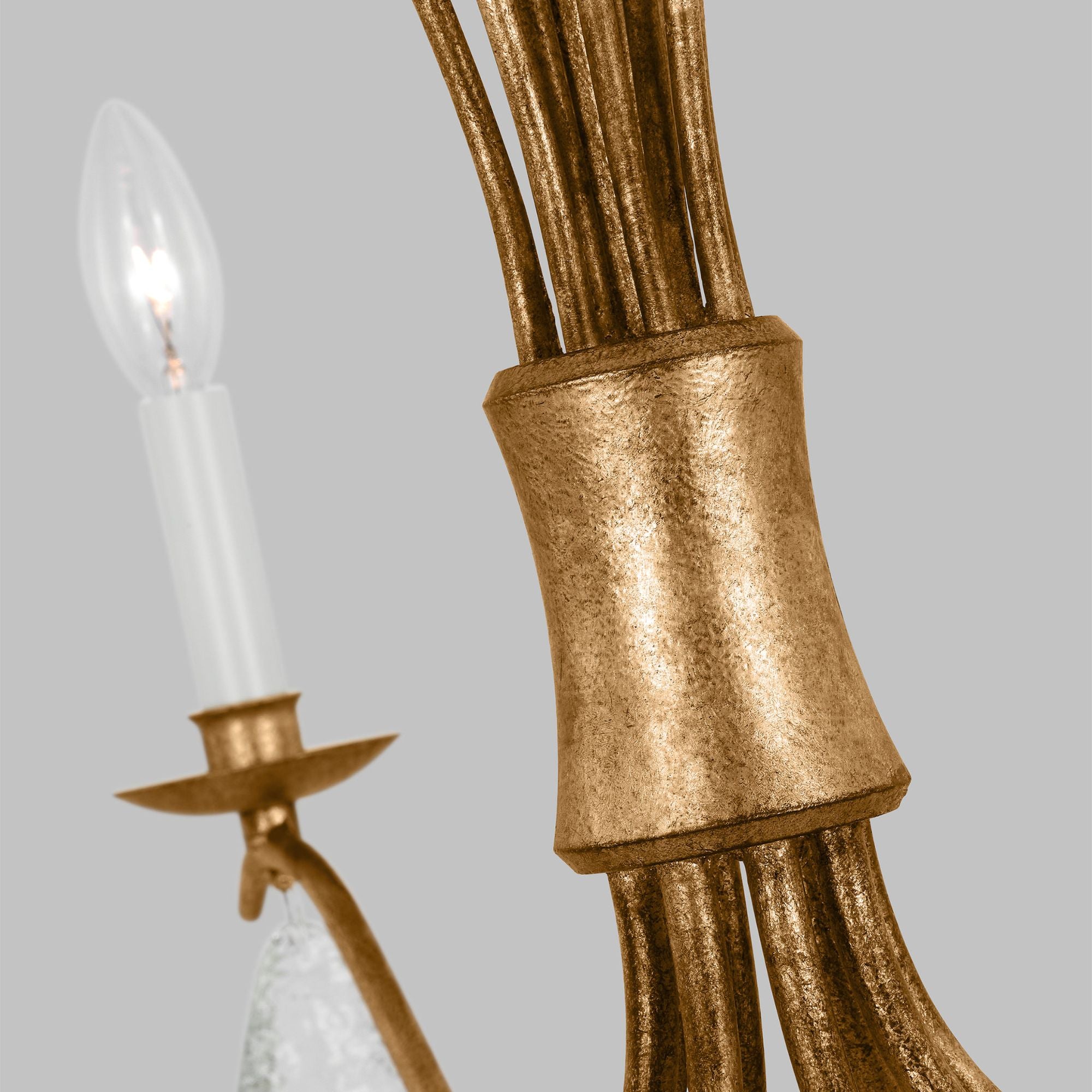 Chapman & Myers Shannon Large Chandelier in Antique Gild