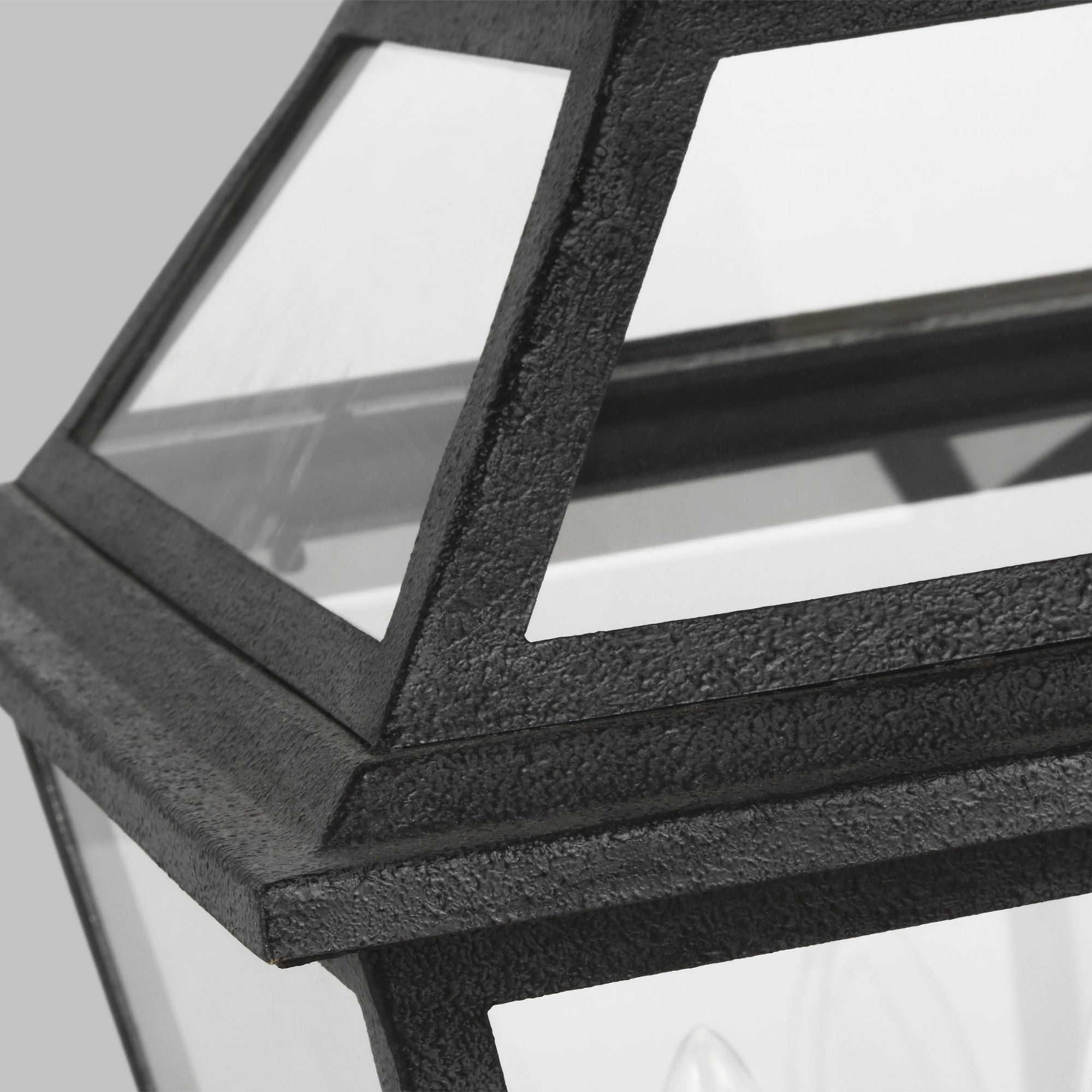 Chapman & Myers Falmouth Post Lantern in Dark Weathered Zinc