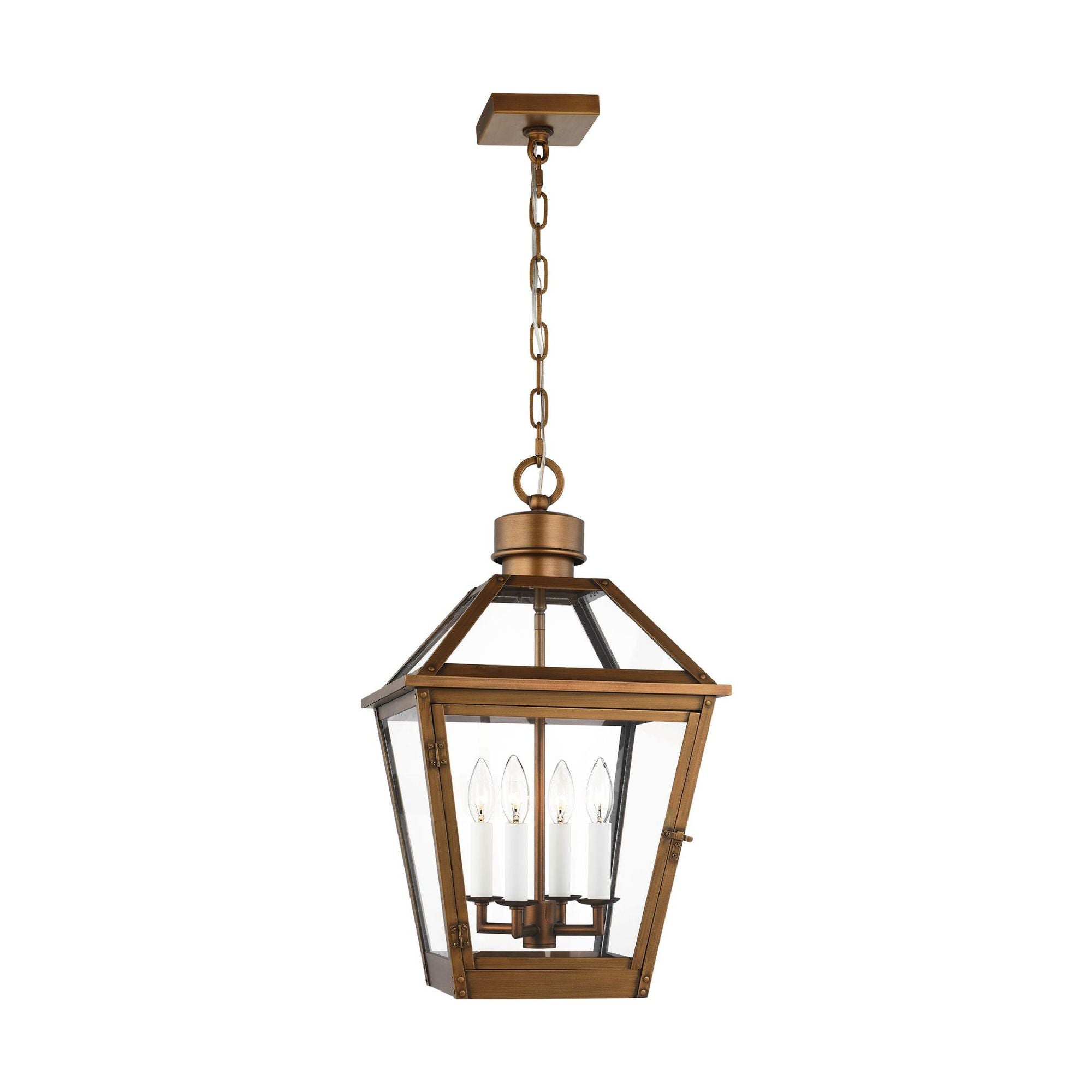Chapman & Myers Hyannis Large Pendant in Natural Copper