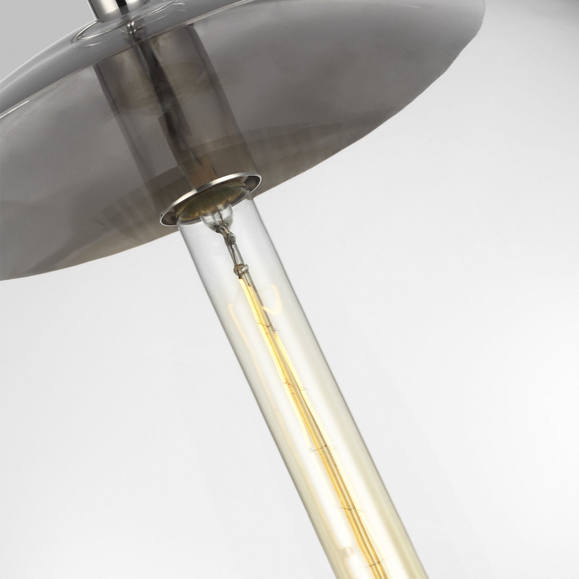 Chapman & Myers Atlantic Round Pendant in Polished Nickel