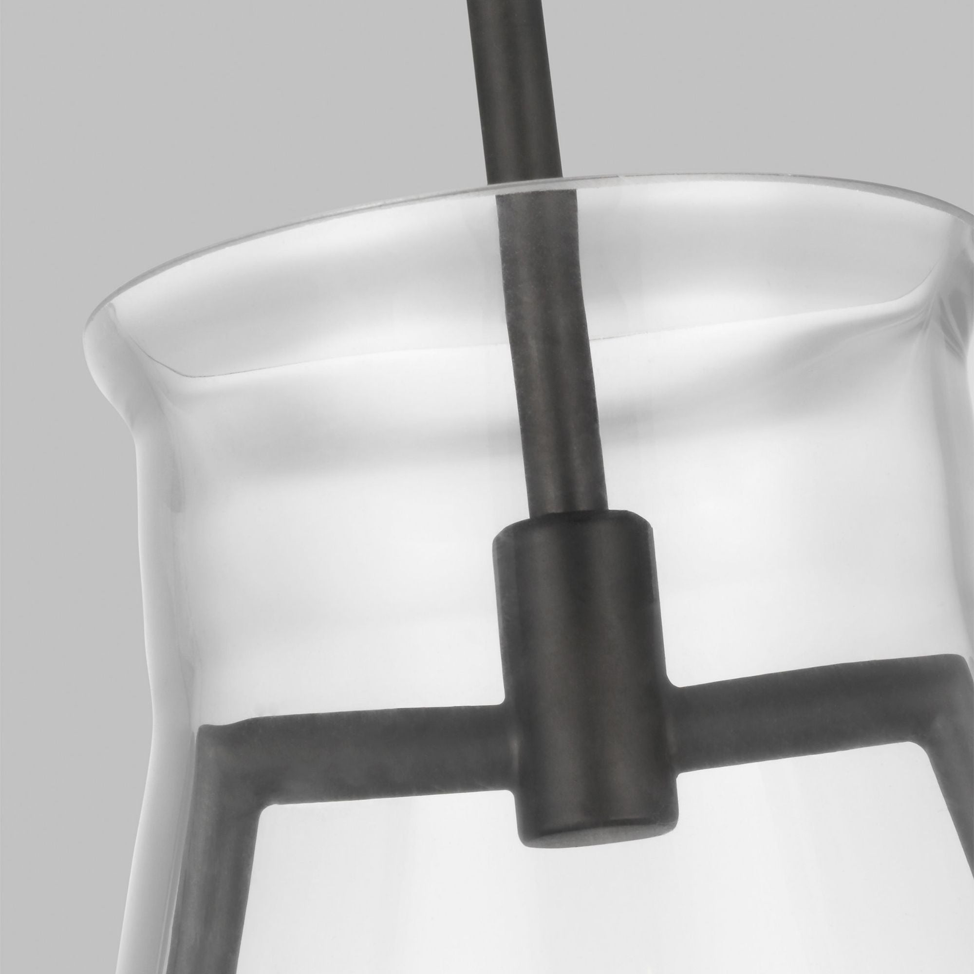 Chapman & Myers Keystone Large Pendant in Aged Iron