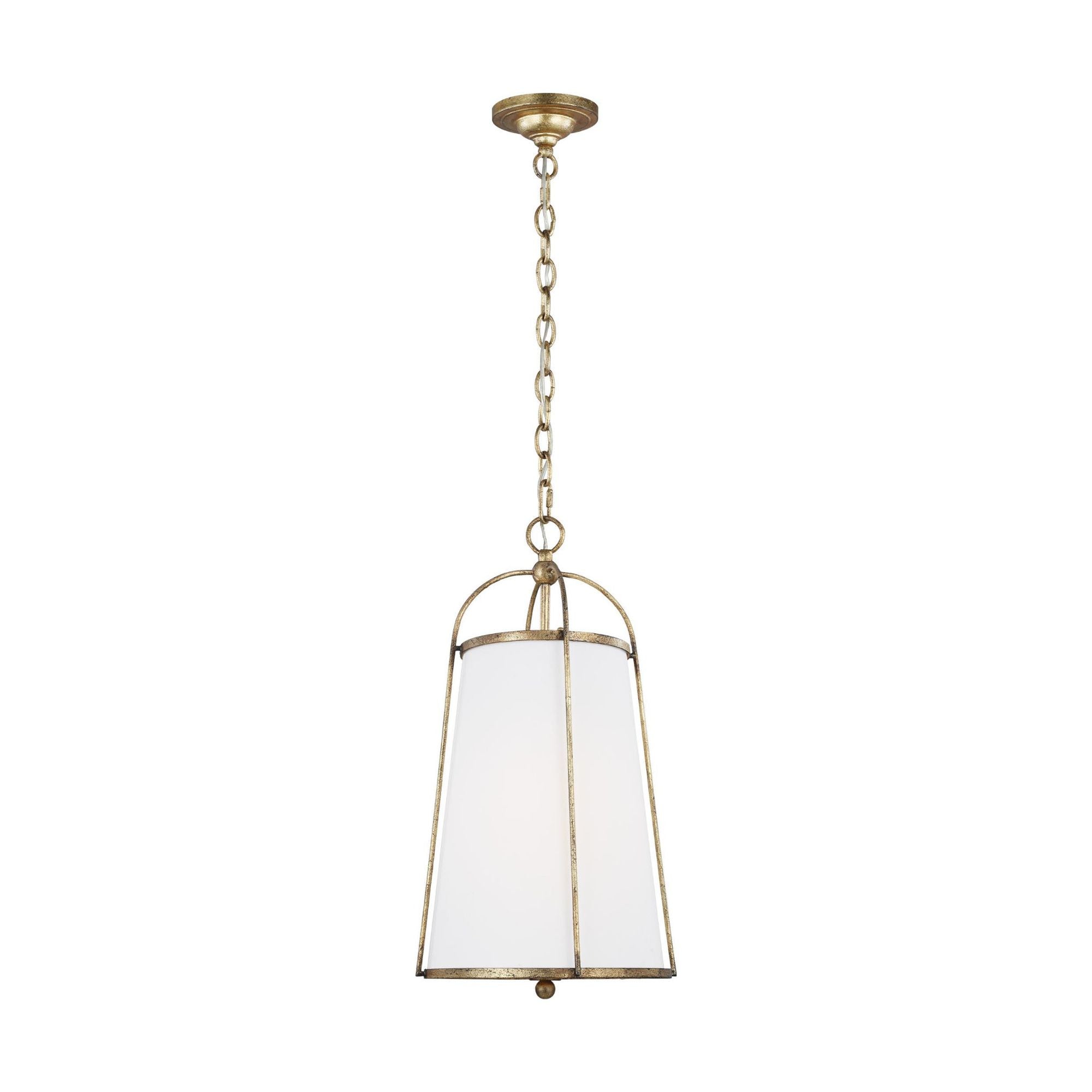 Chapman & Myers Stonington Small Hanging Shade in Antique Gild