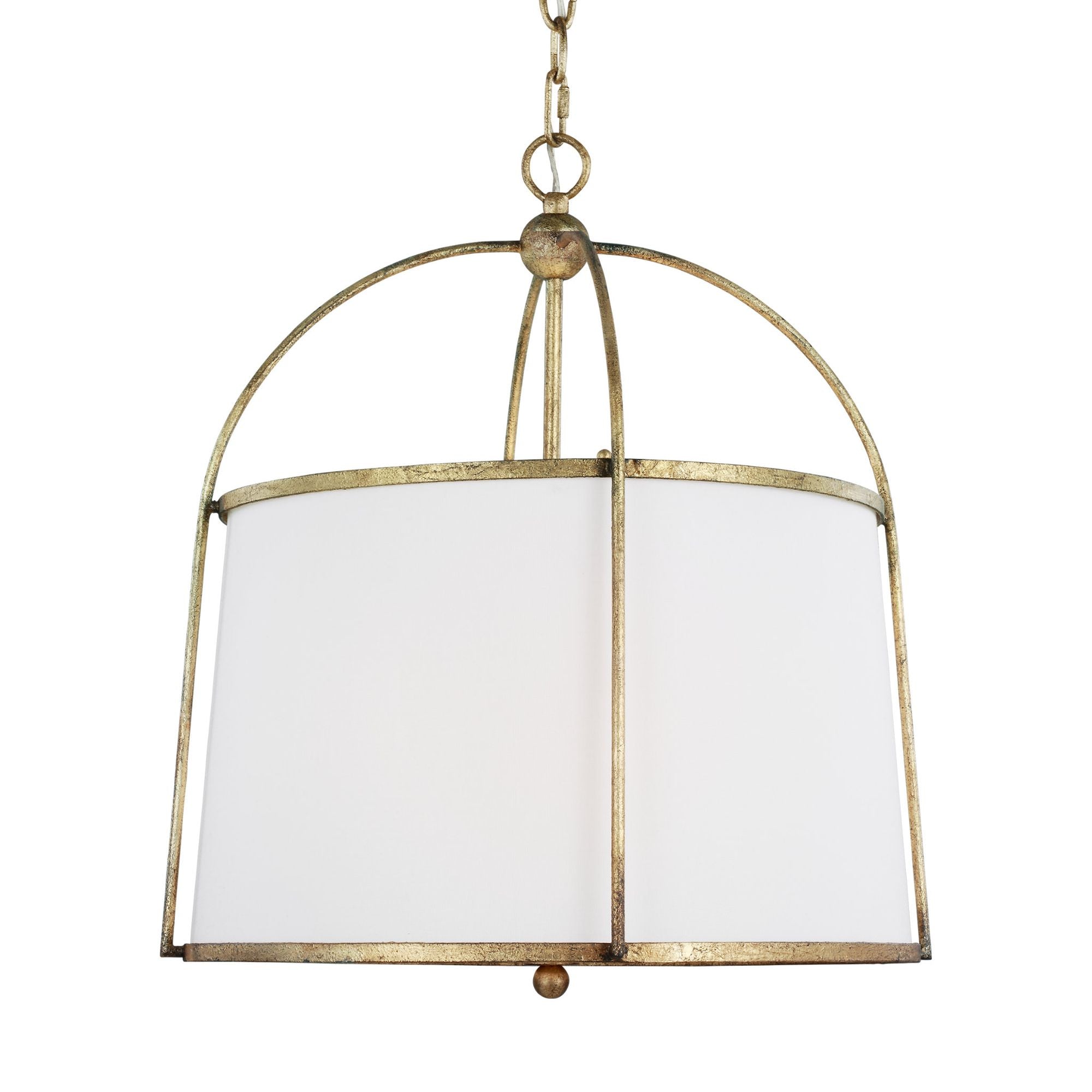 Chapman & Myers Stonington Hanging Shade in Antique Gild