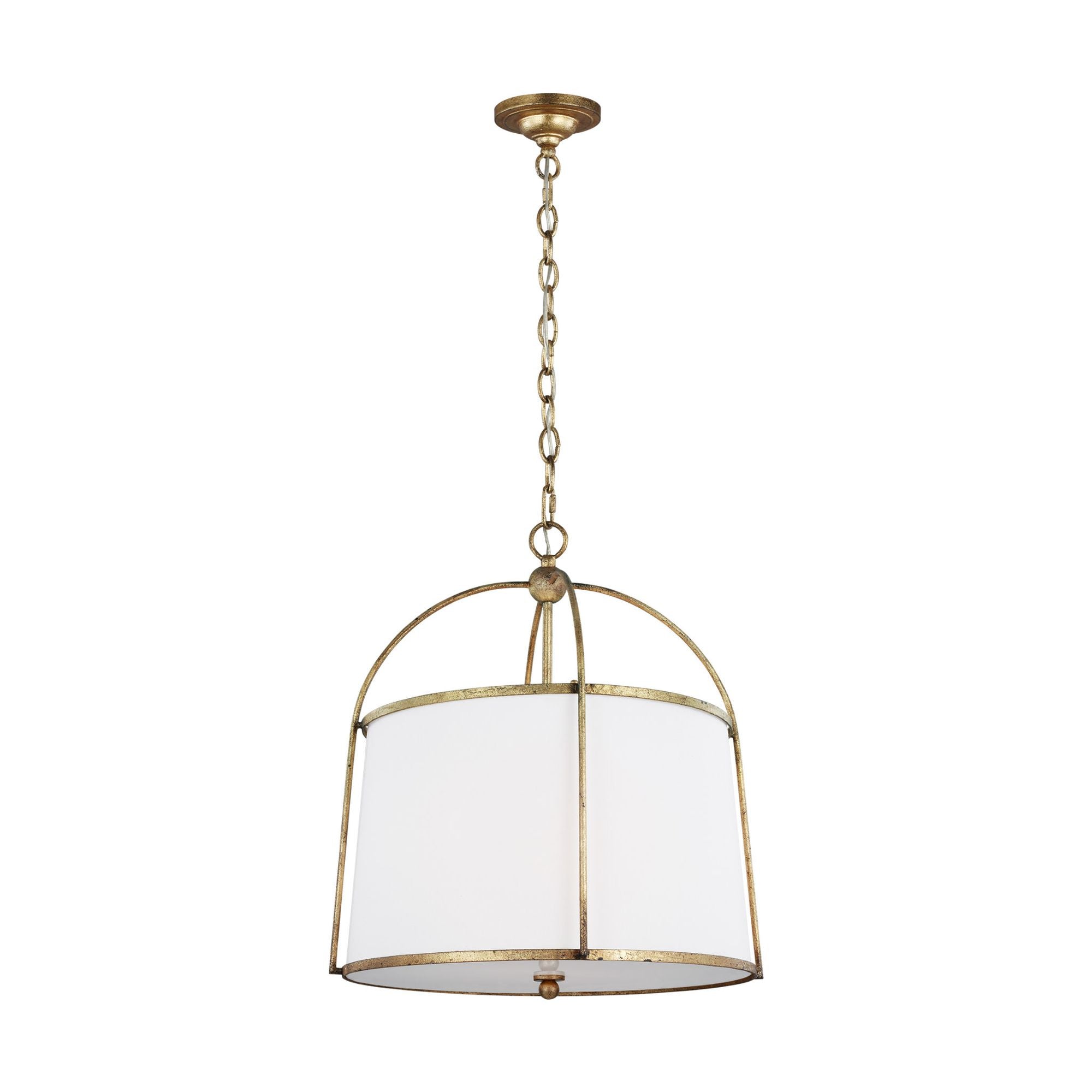 Chapman & Myers Stonington Hanging Shade in Antique Gild