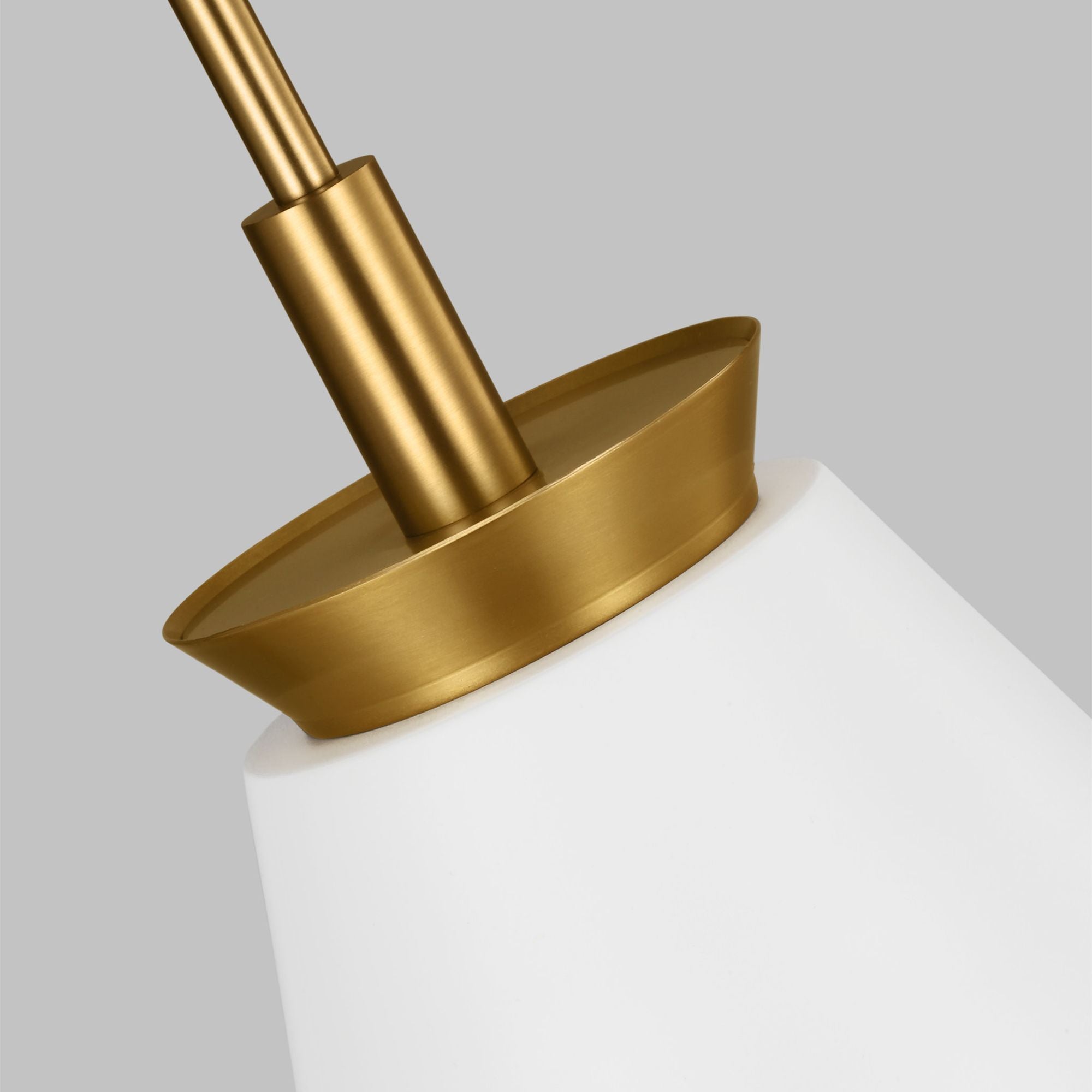 Chapman & Myers Ultra Light Tall Pendant in Burnished Brass