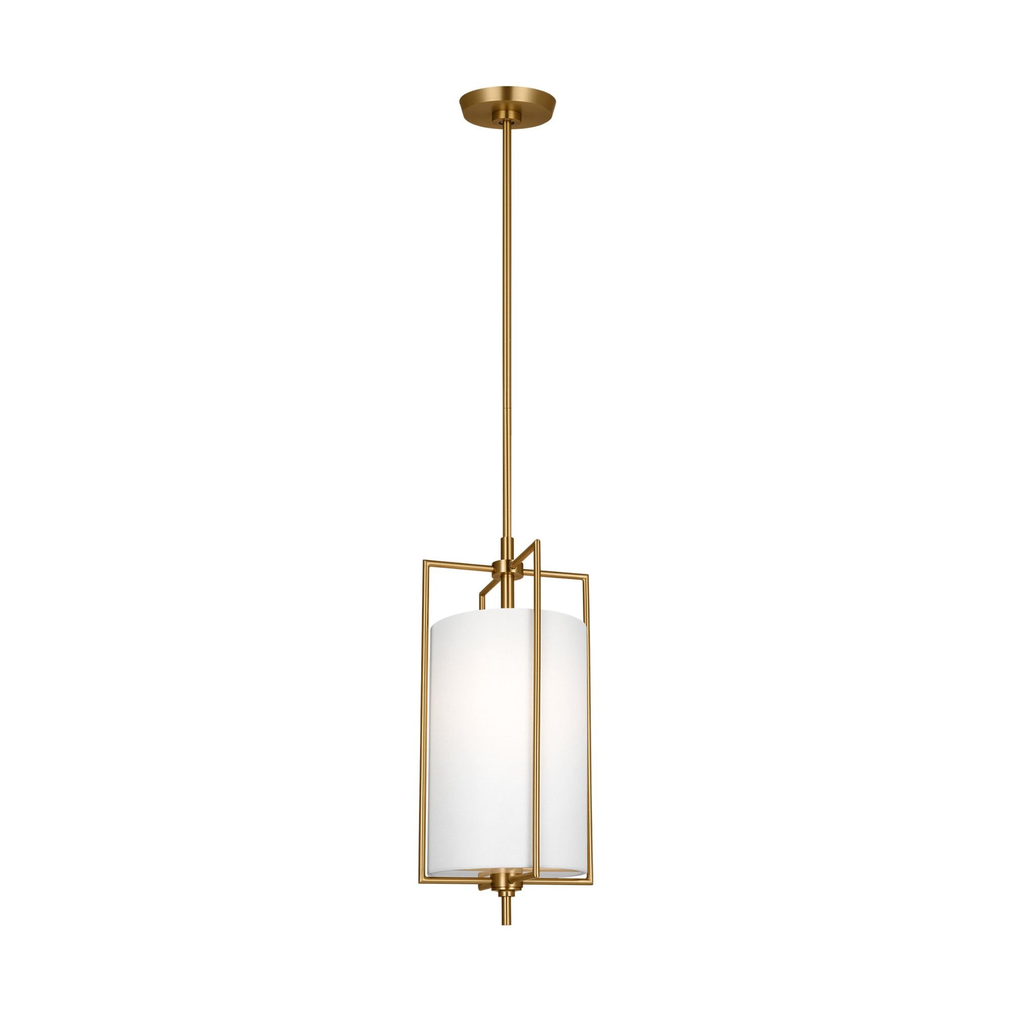 Chapman & Myers Perno Small Hanging Shade in Burnished Brass