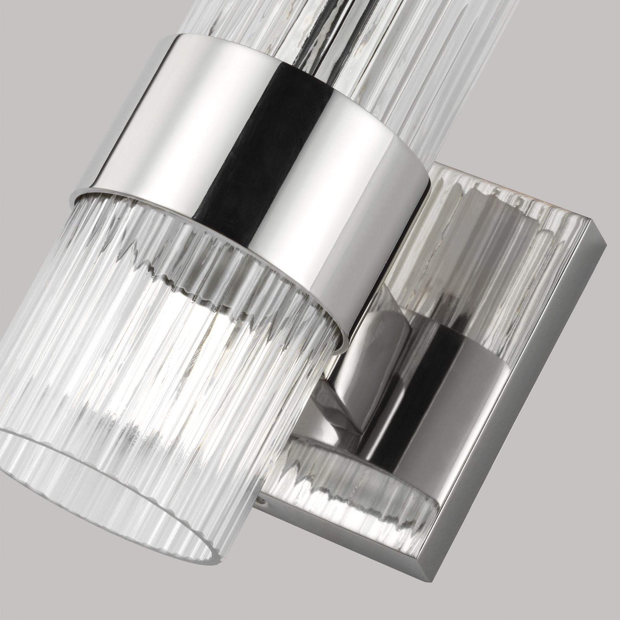 Chapman & Myers Geneva Sconce in Polished Nickel