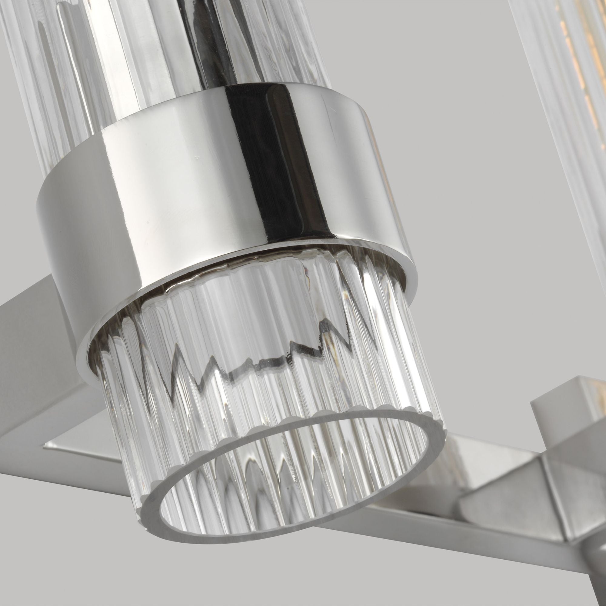 Chapman & Myers Geneva 4 - Light Vanity in Polished Nickel