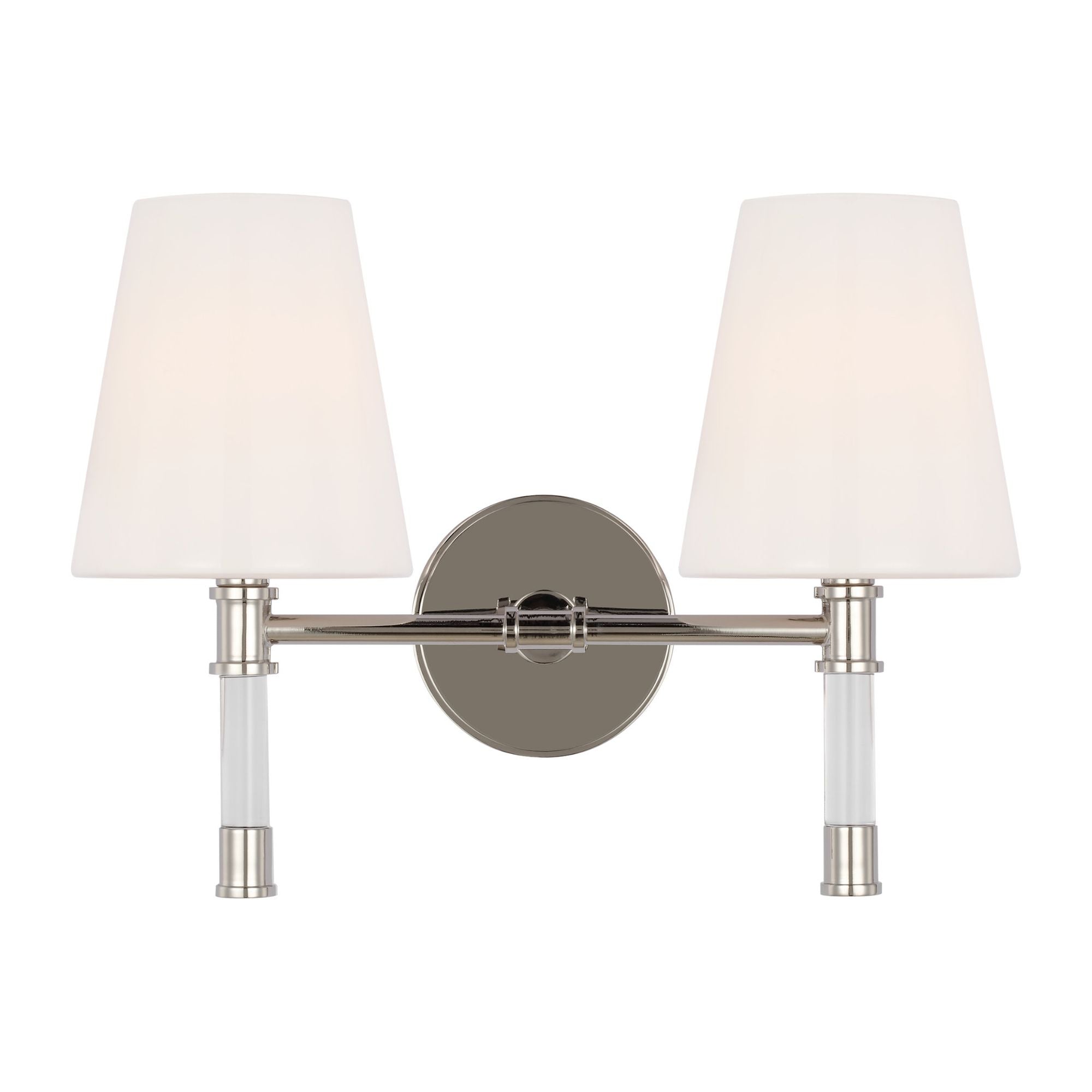 Chapman & Myers Hanover 2 - Light Vanity in Polished Nickel
