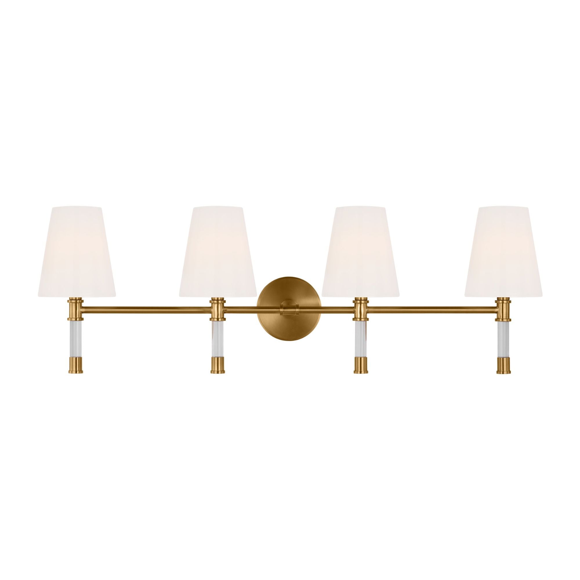 Chapman & Myers Hanover 4 - Light Vanity in Burnished Brass