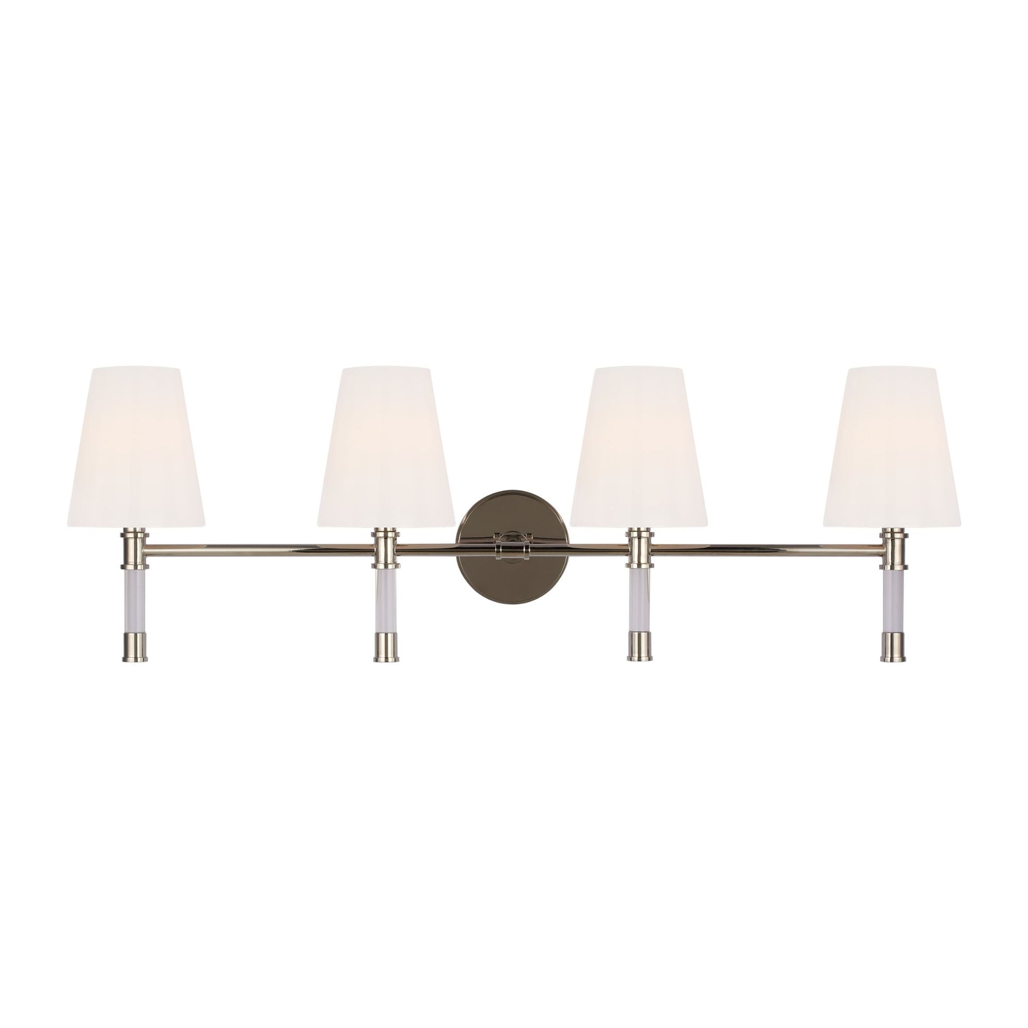 Chapman & Myers Hanover 4 - Light Vanity in Polished Nickel