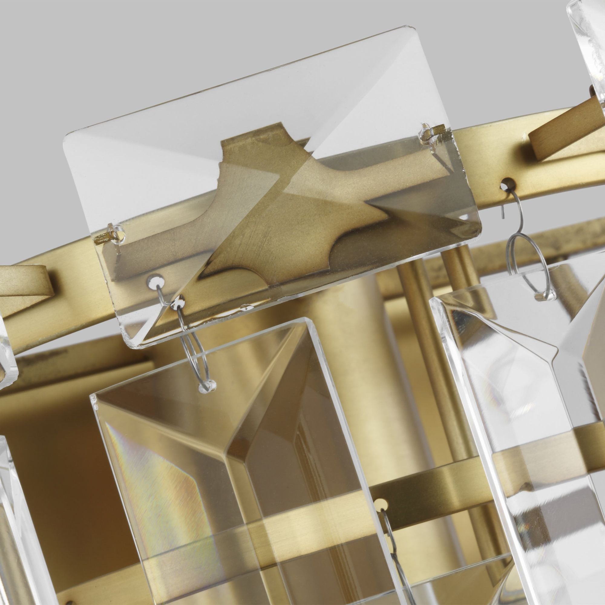 Chapman & Myers Arden Sconce in Burnished Brass