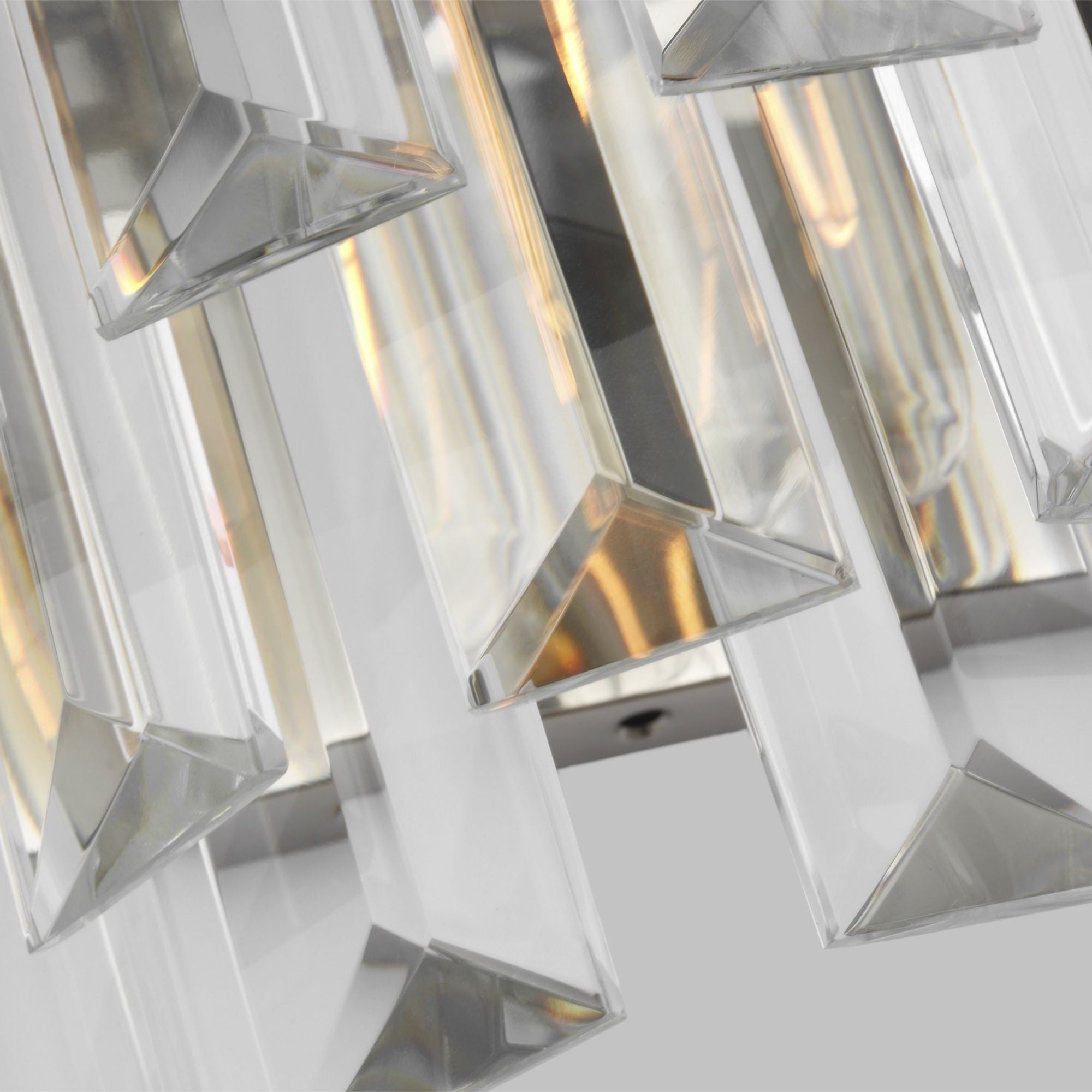 Chapman & Myers Arden Sconce in Polished Nickel