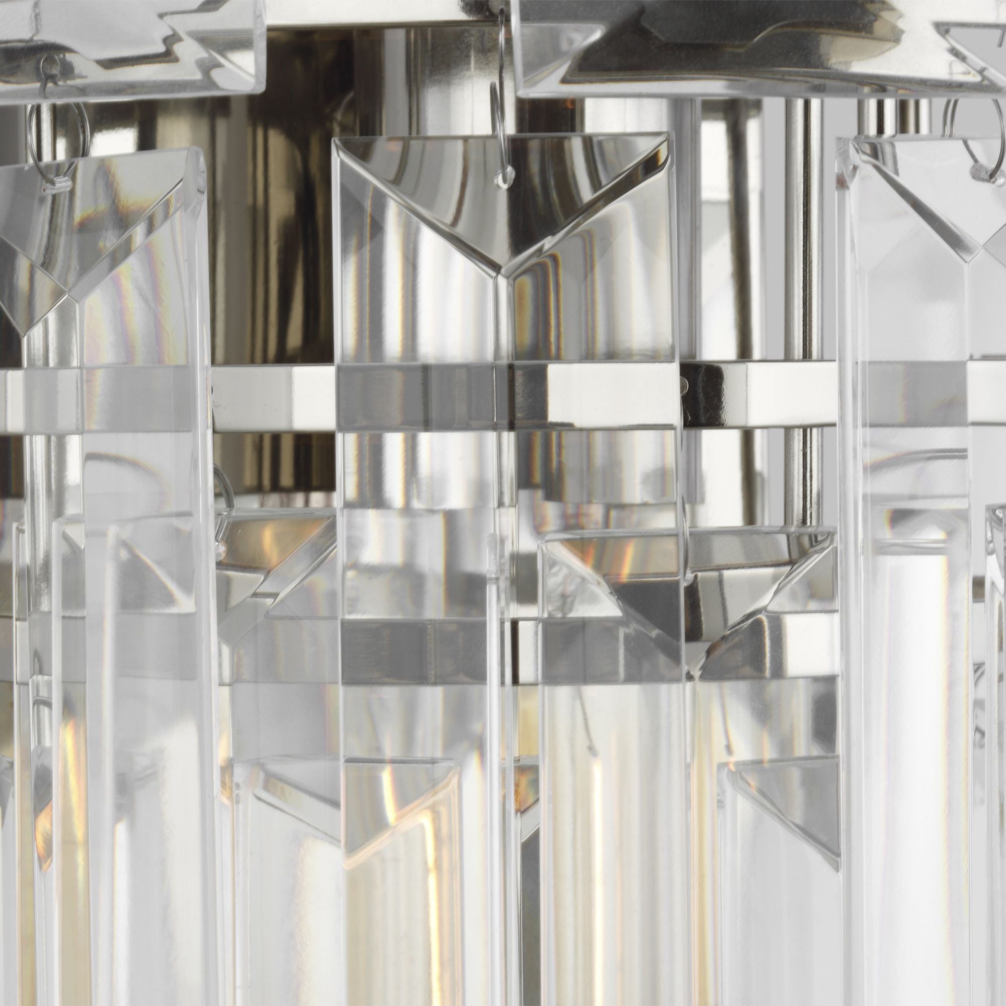 Chapman & Myers Arden Sconce in Polished Nickel