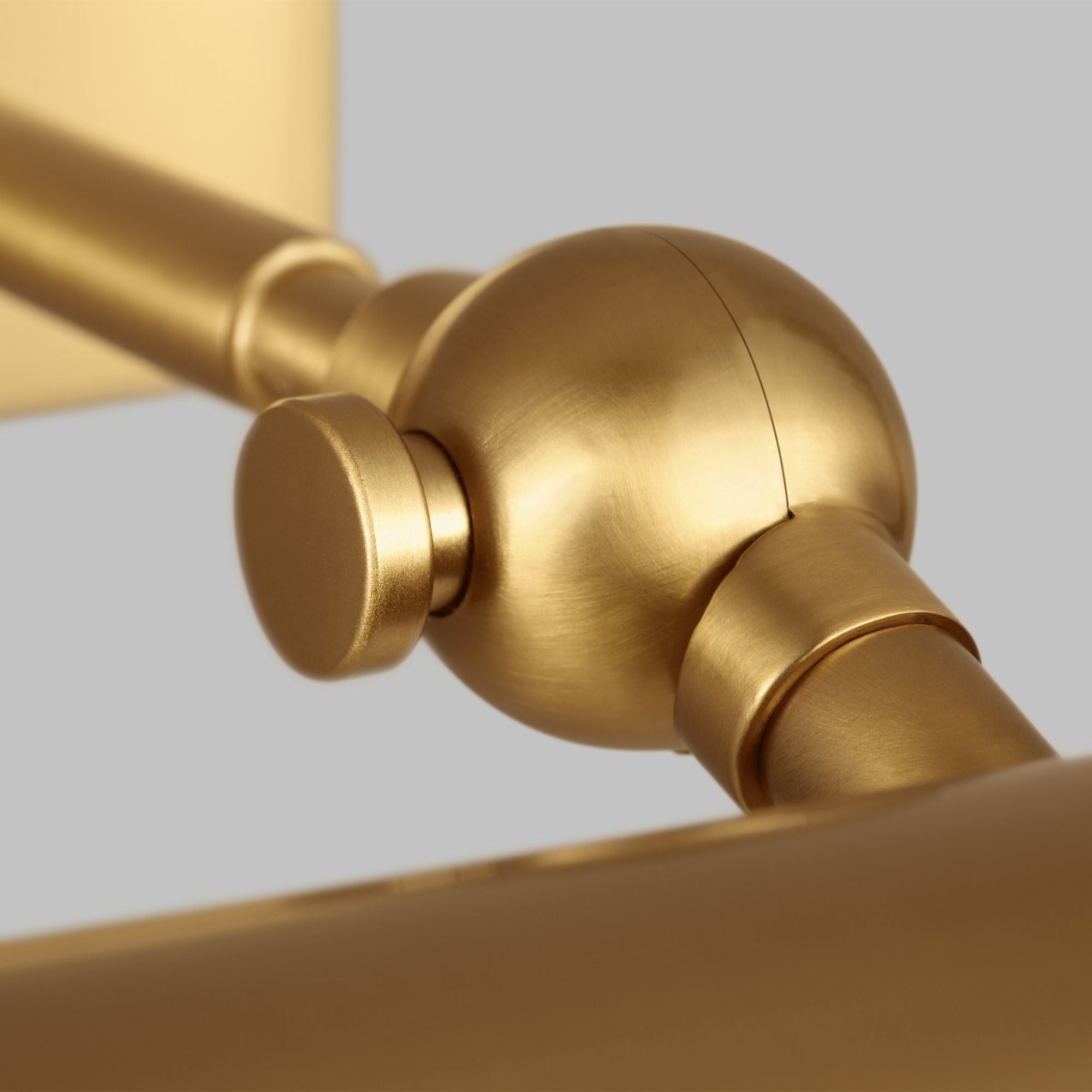 Chapman & Myers Kenyon 10" Picture Light in Burnished Brass