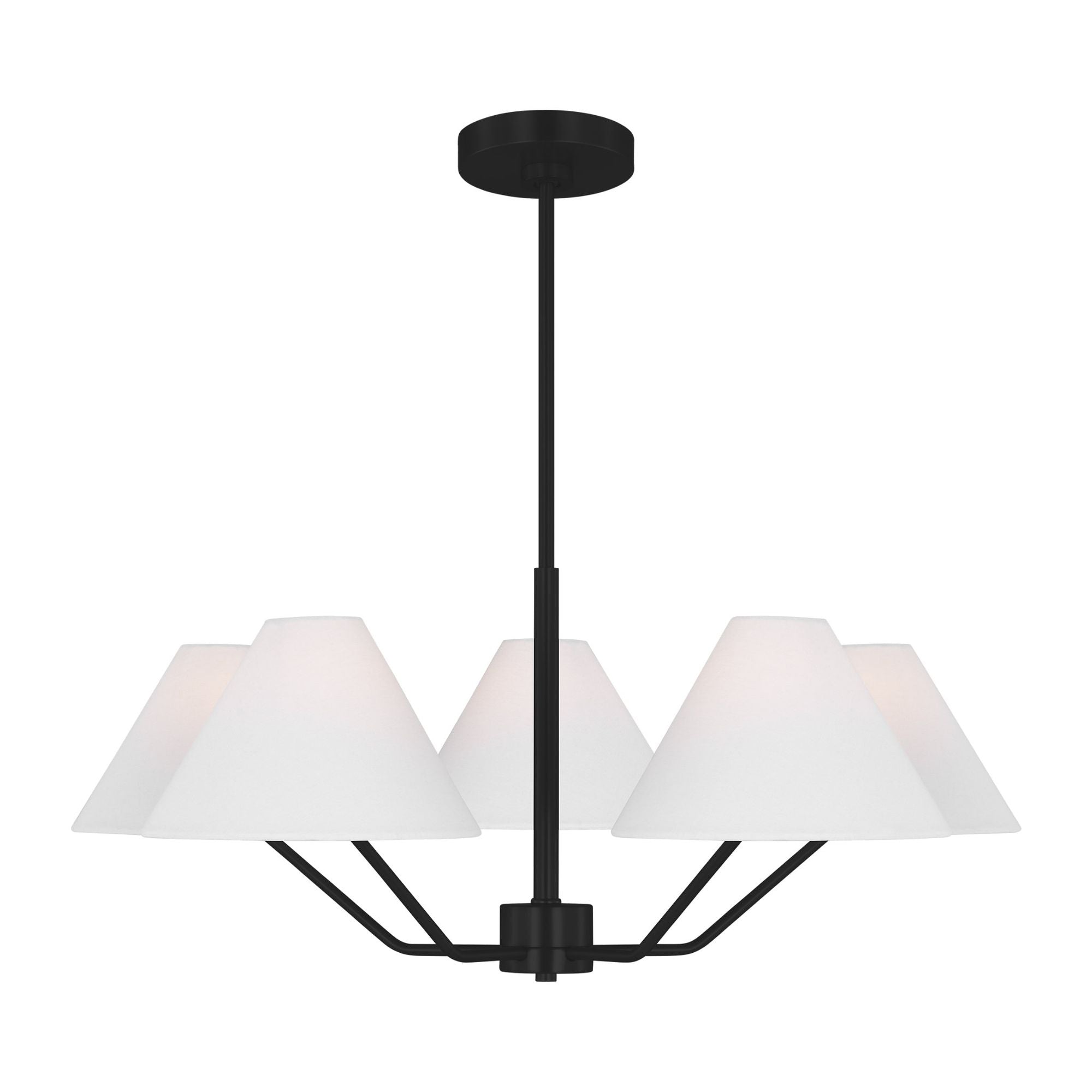 Drew & Jonathan Burke Medium Chandelier in Midnight Black