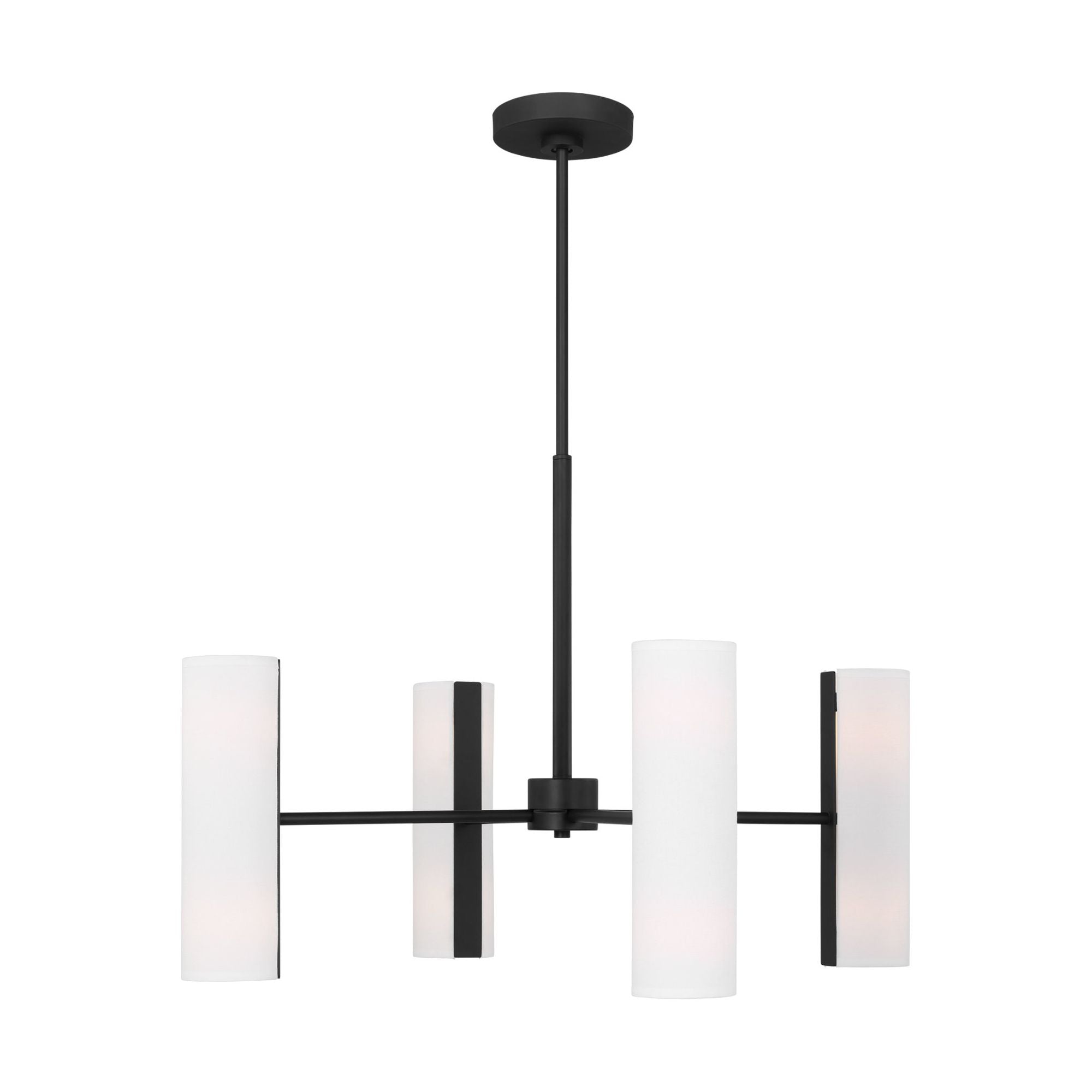 Drew & Jonathan Capalino Large Chandelier in Midnight Black