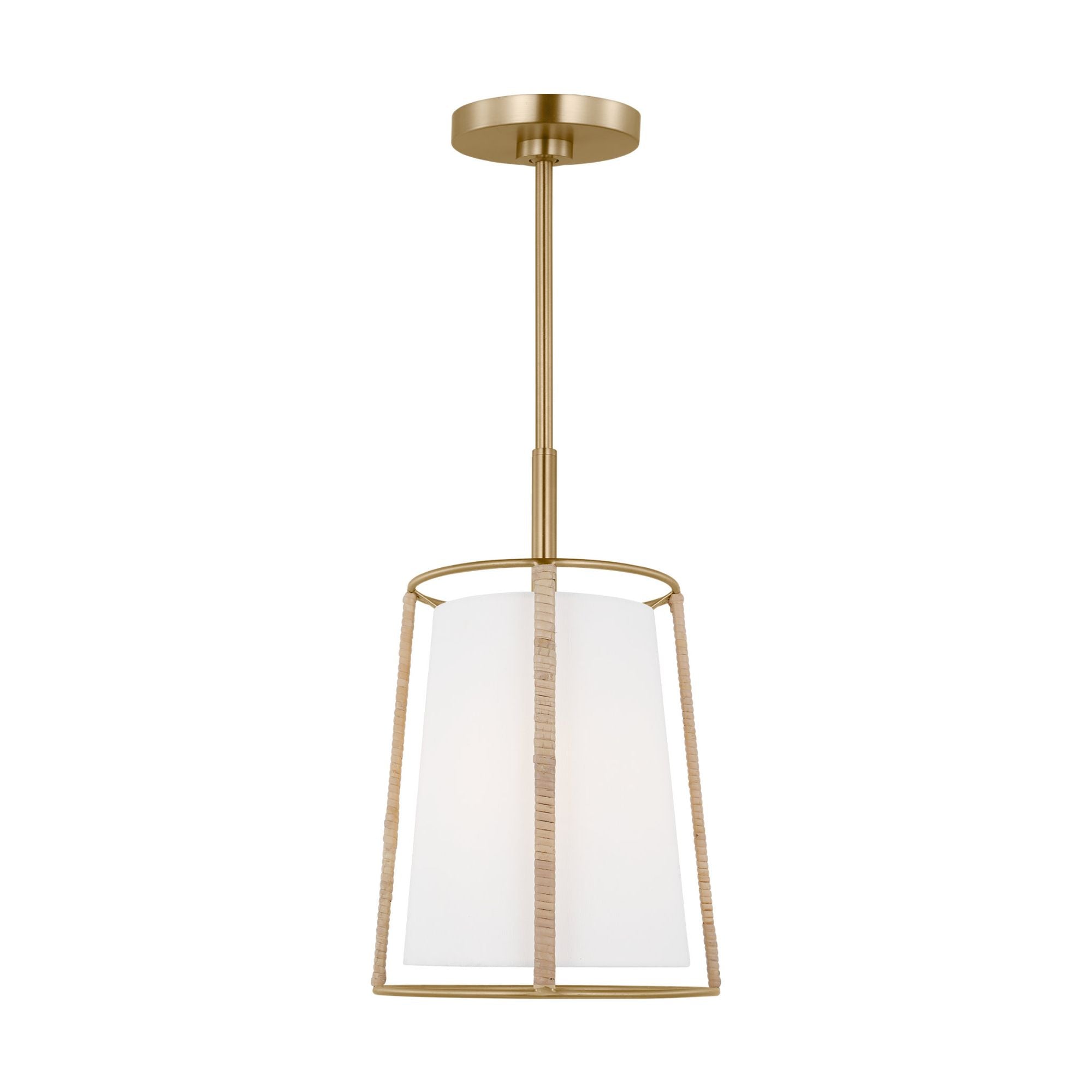 Drew & Jonathan Cortes Medium Hanging Shade in Satin Brass