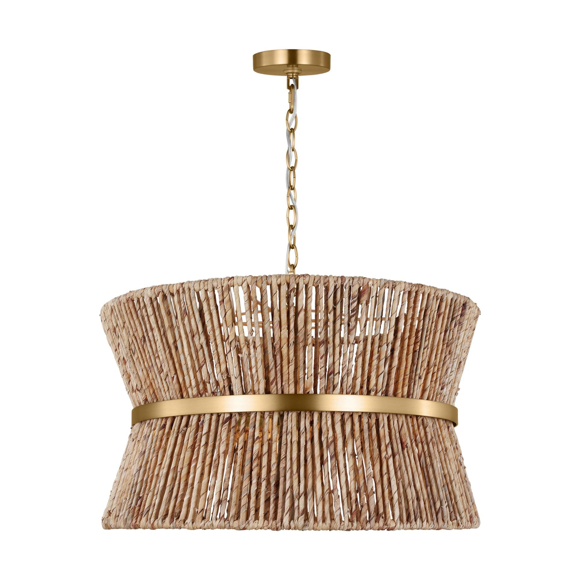 Drew & Jonathan Thurlo Medium Hanging Shade in Satin Brass