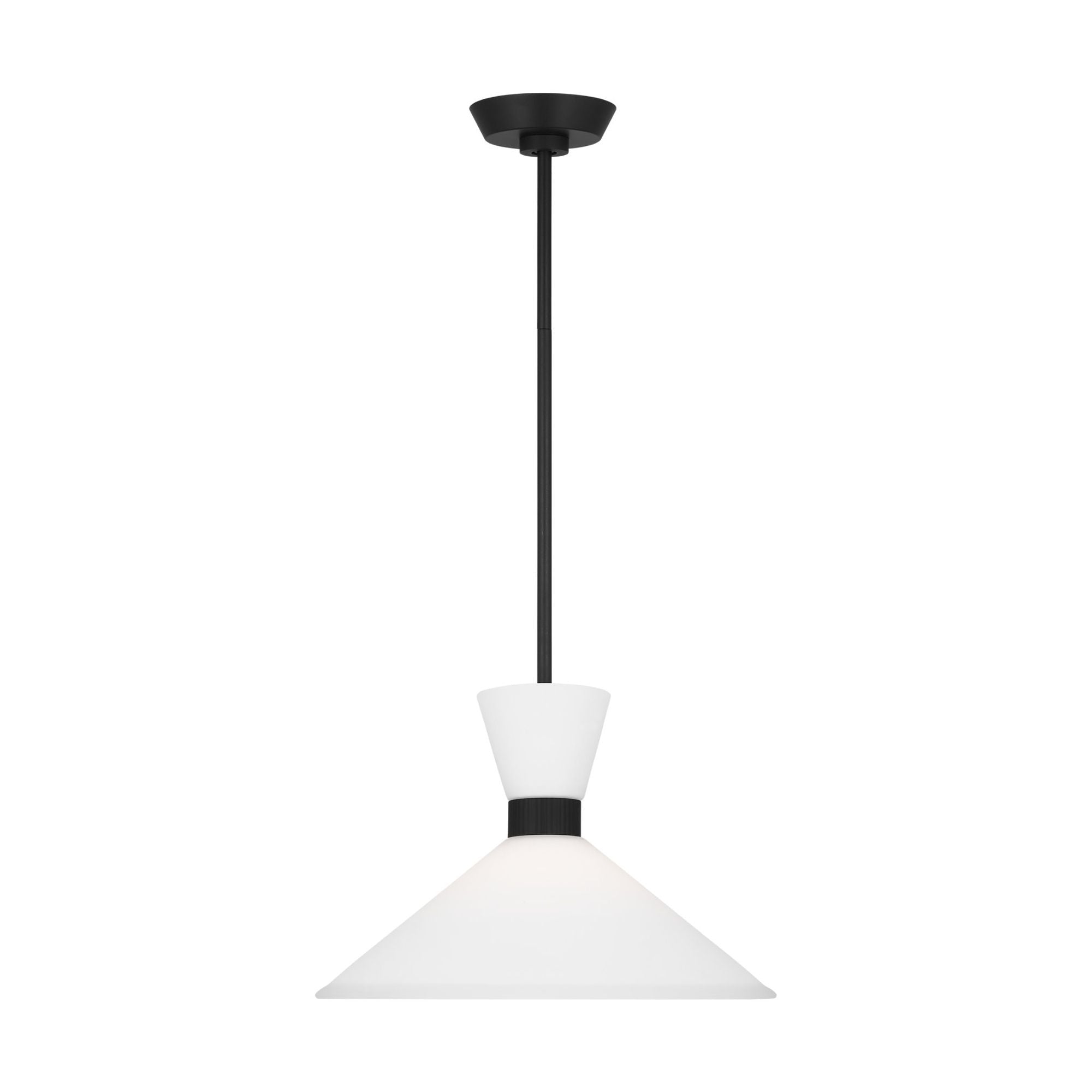 Drew & Jonathan Belcarra Medium Pendant in Midnight Black