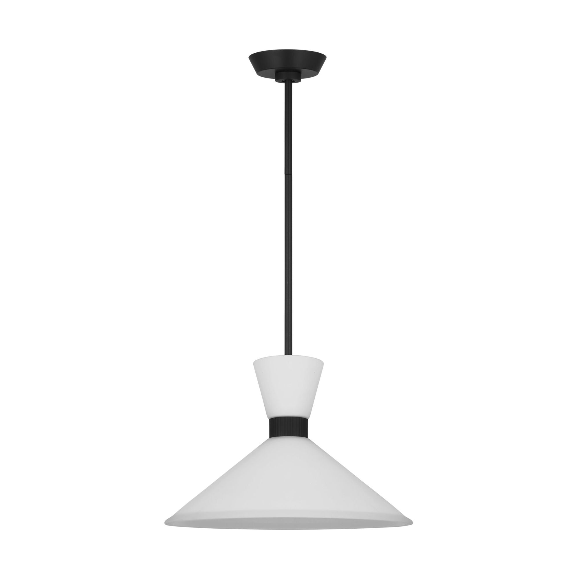Drew & Jonathan Belcarra Medium Pendant in Midnight Black