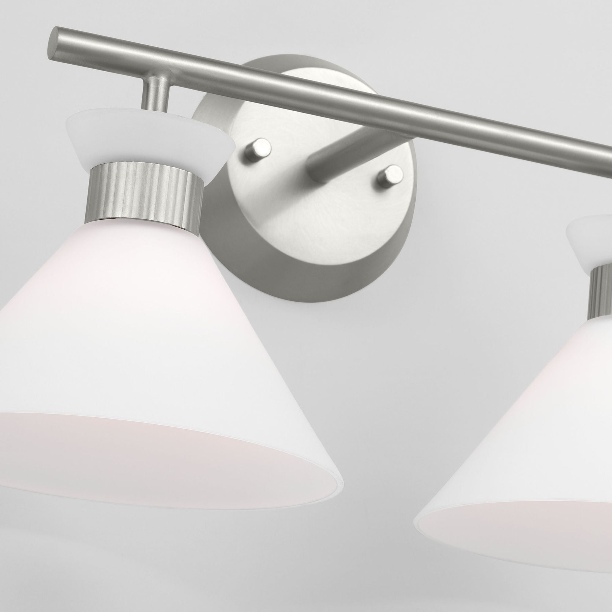 Drew & Jonathan Belcarra 2 - Light Bath in Brushed Steel