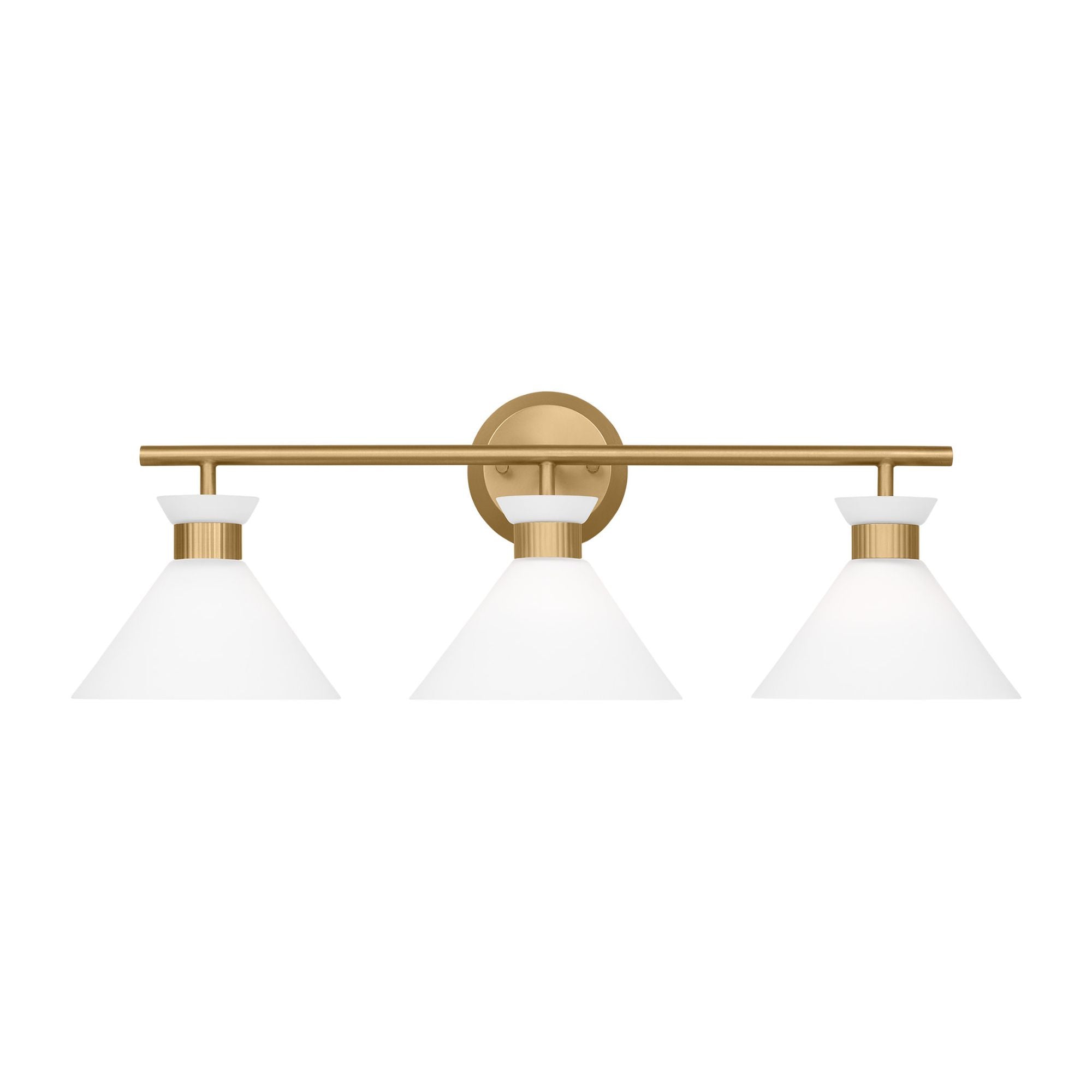 Drew & Jonathan Belcarra 3 - Light Bath in Satin Brass