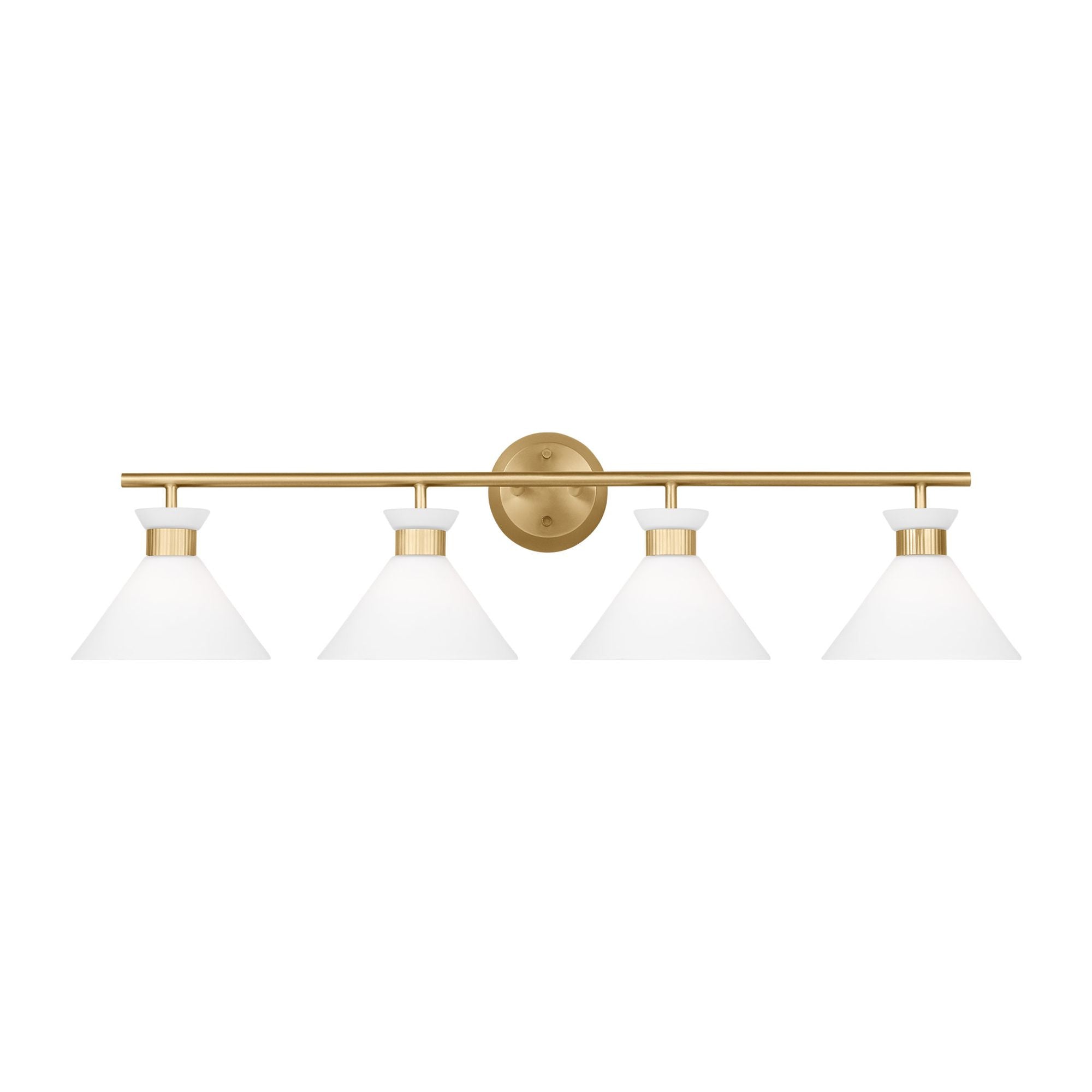 Drew & Jonathan Belcarra 4 - Light Bath in Satin Brass