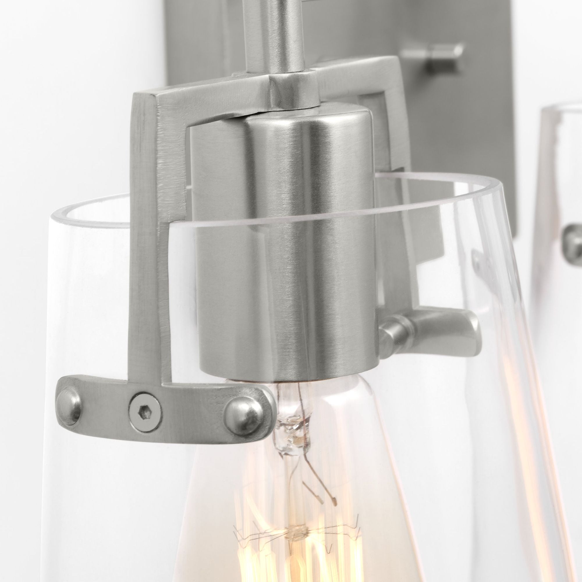 Drew & Jonathan Crofton 3 - Light Bath in Brushed Steel