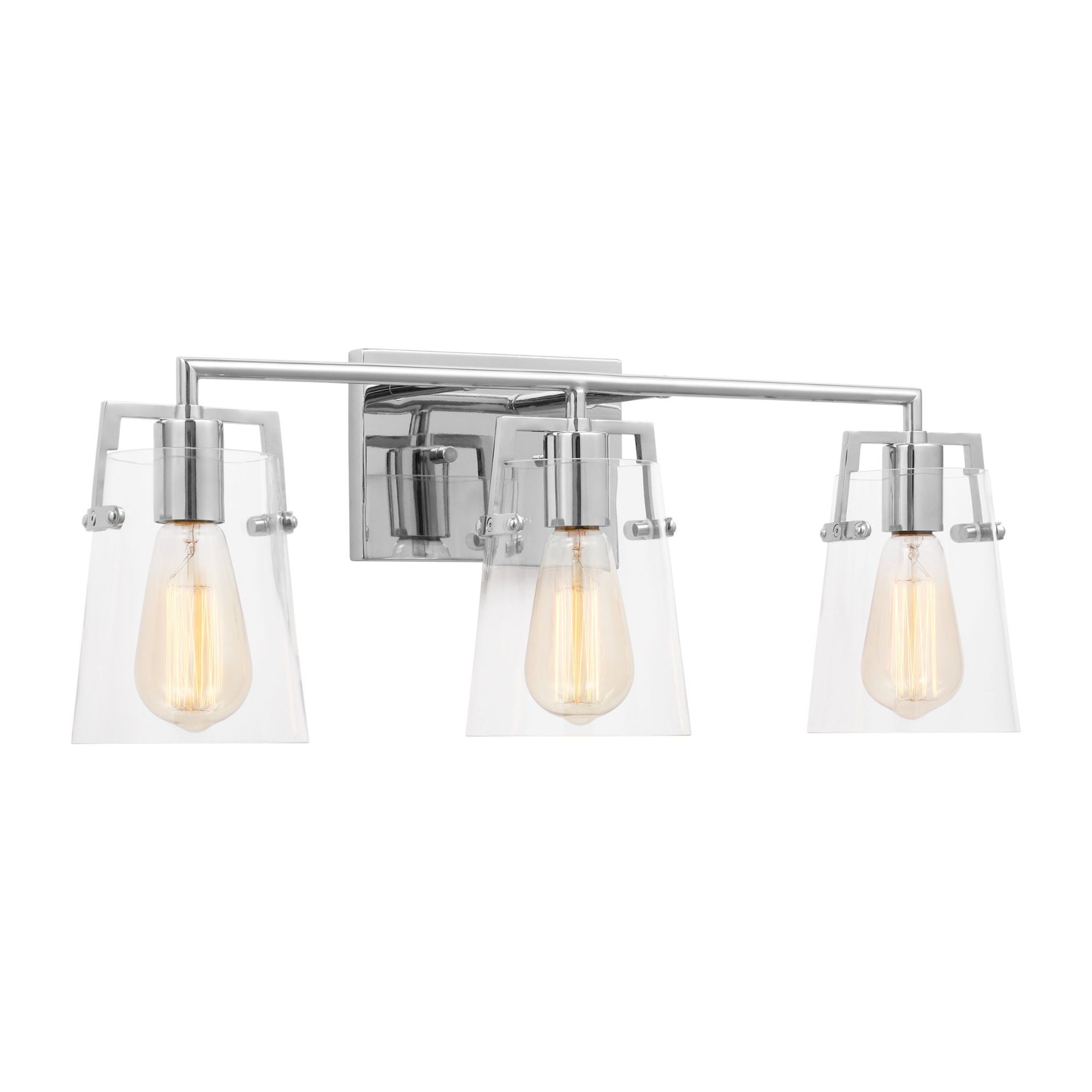 Drew & Jonathan Crofton 3 - Light Bath in Chrome