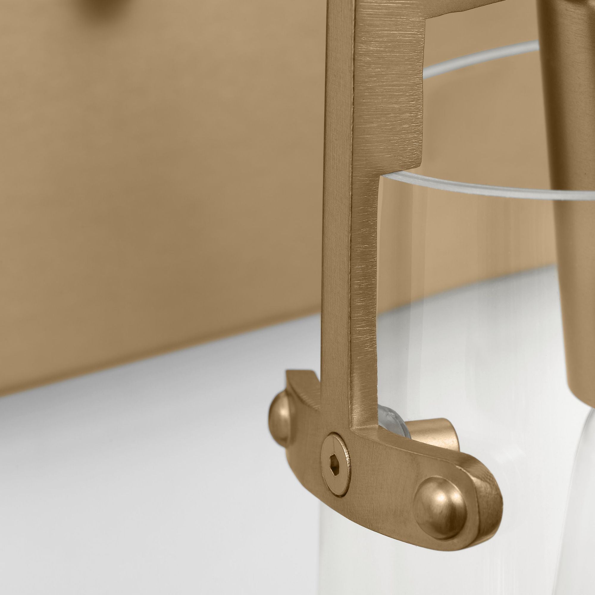 Drew & Jonathan Crofton 3 - Light Bath in Satin Brass