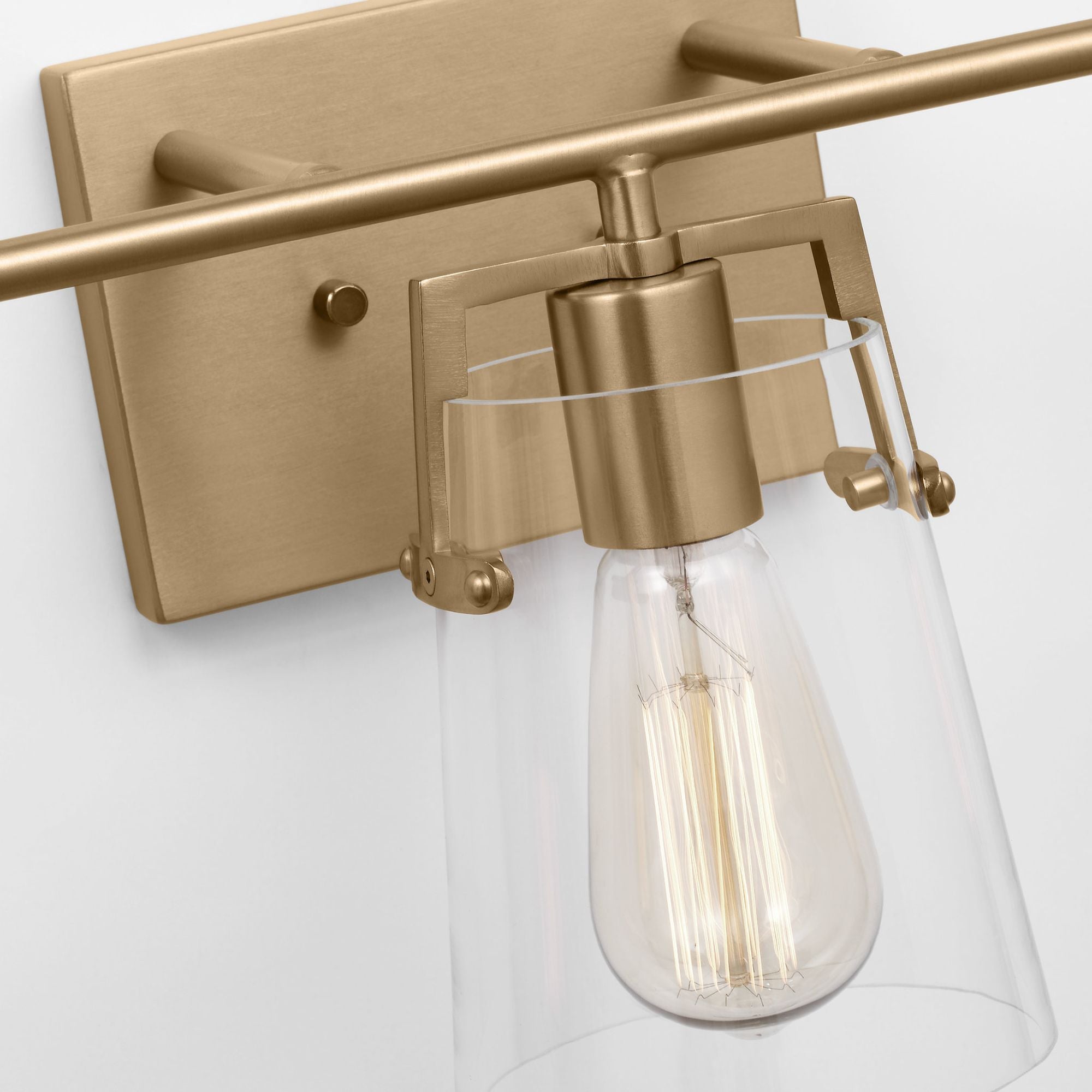 Drew & Jonathan Crofton 3 - Light Bath in Satin Brass