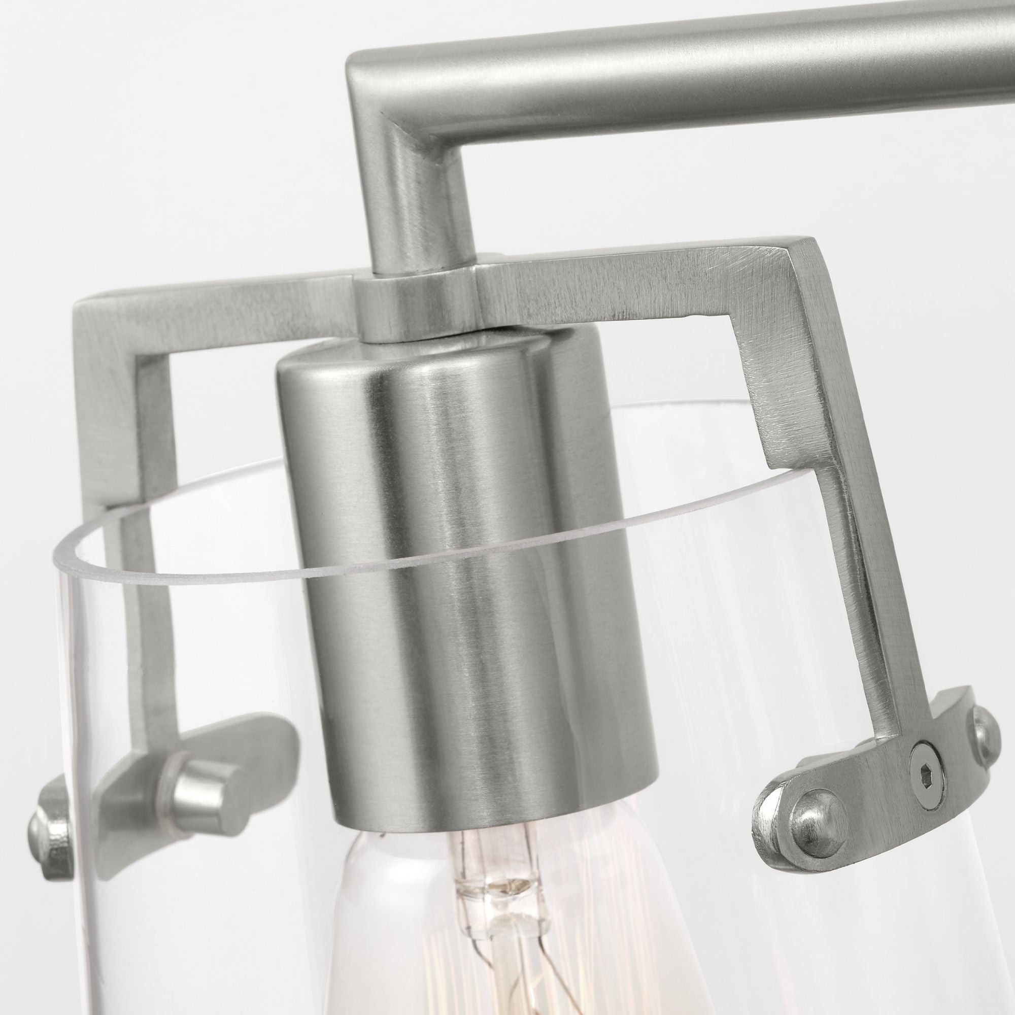 Drew & Jonathan Crofton 4 - Light Bath in Brushed Steel