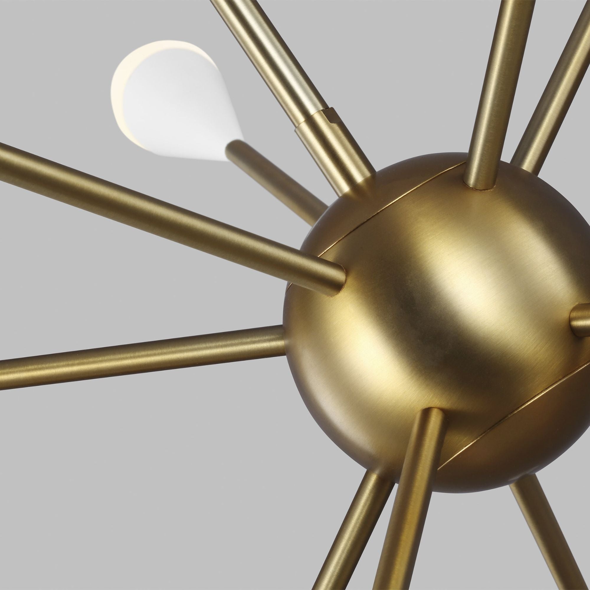 Ellen DeGeneres Jax Medium Chandelier in Burnished Brass