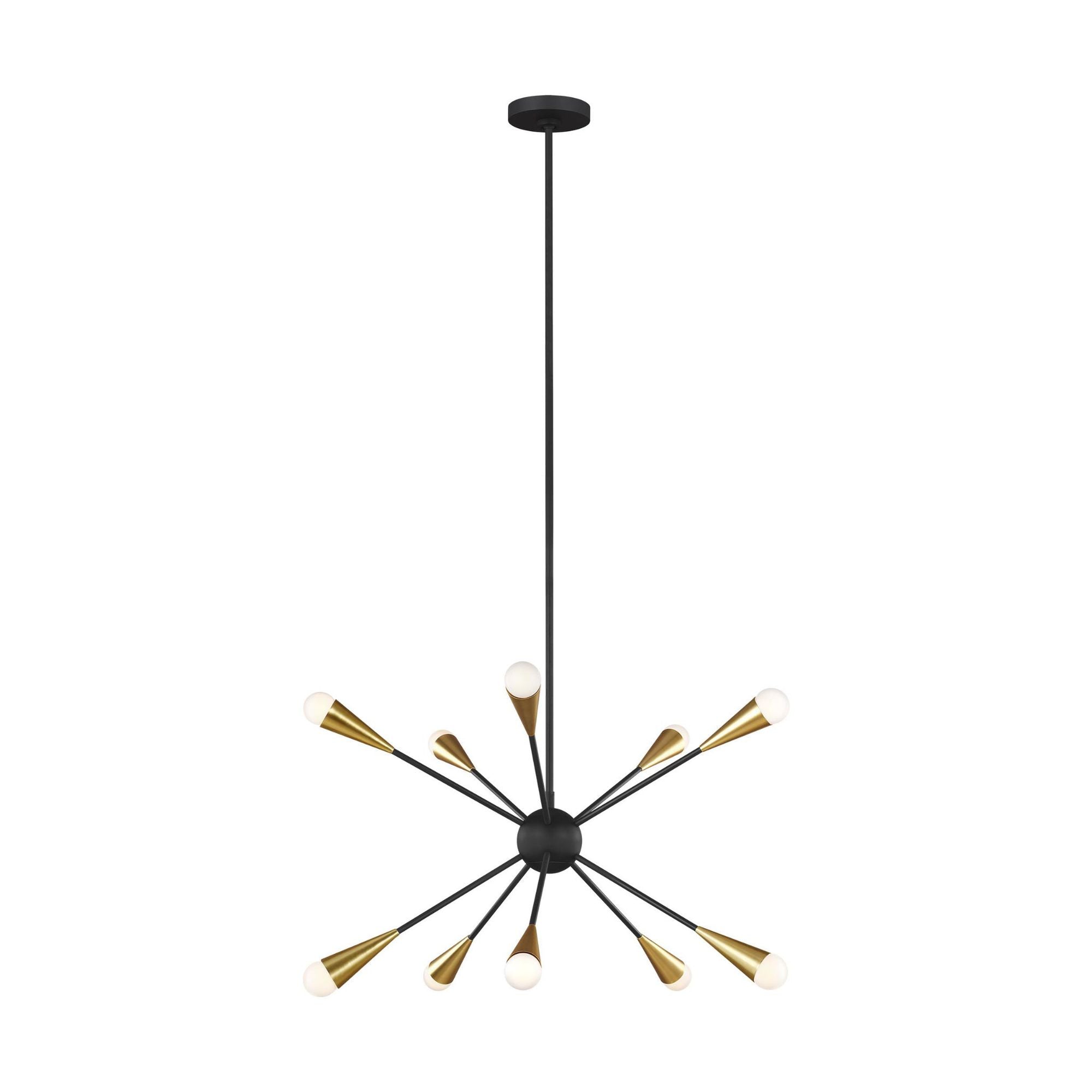 Ellen DeGeneres Jax Medium Chandelier in Midnight Black