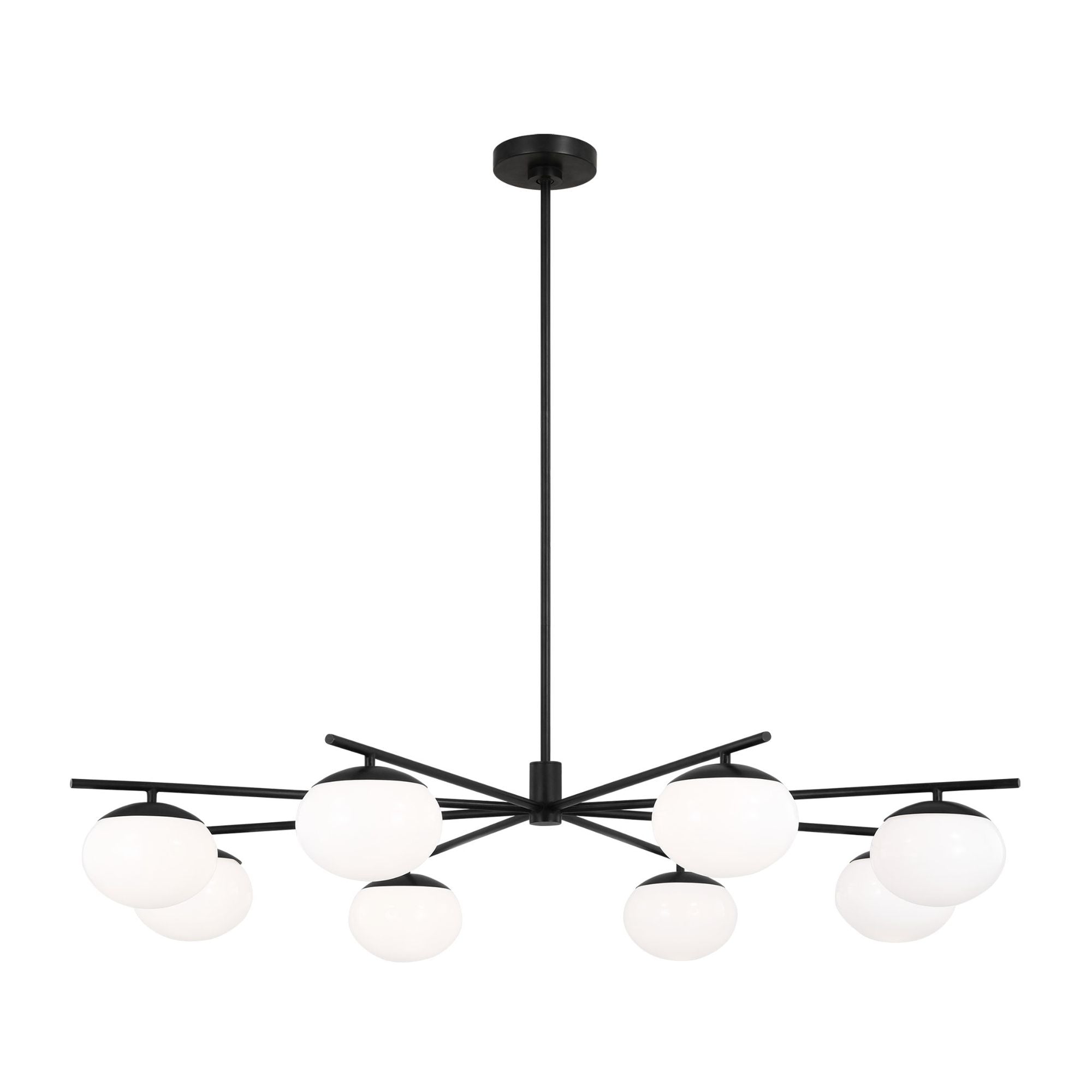 Ellen DeGeneres Lune Extra Large Chandelier in Aged Iron