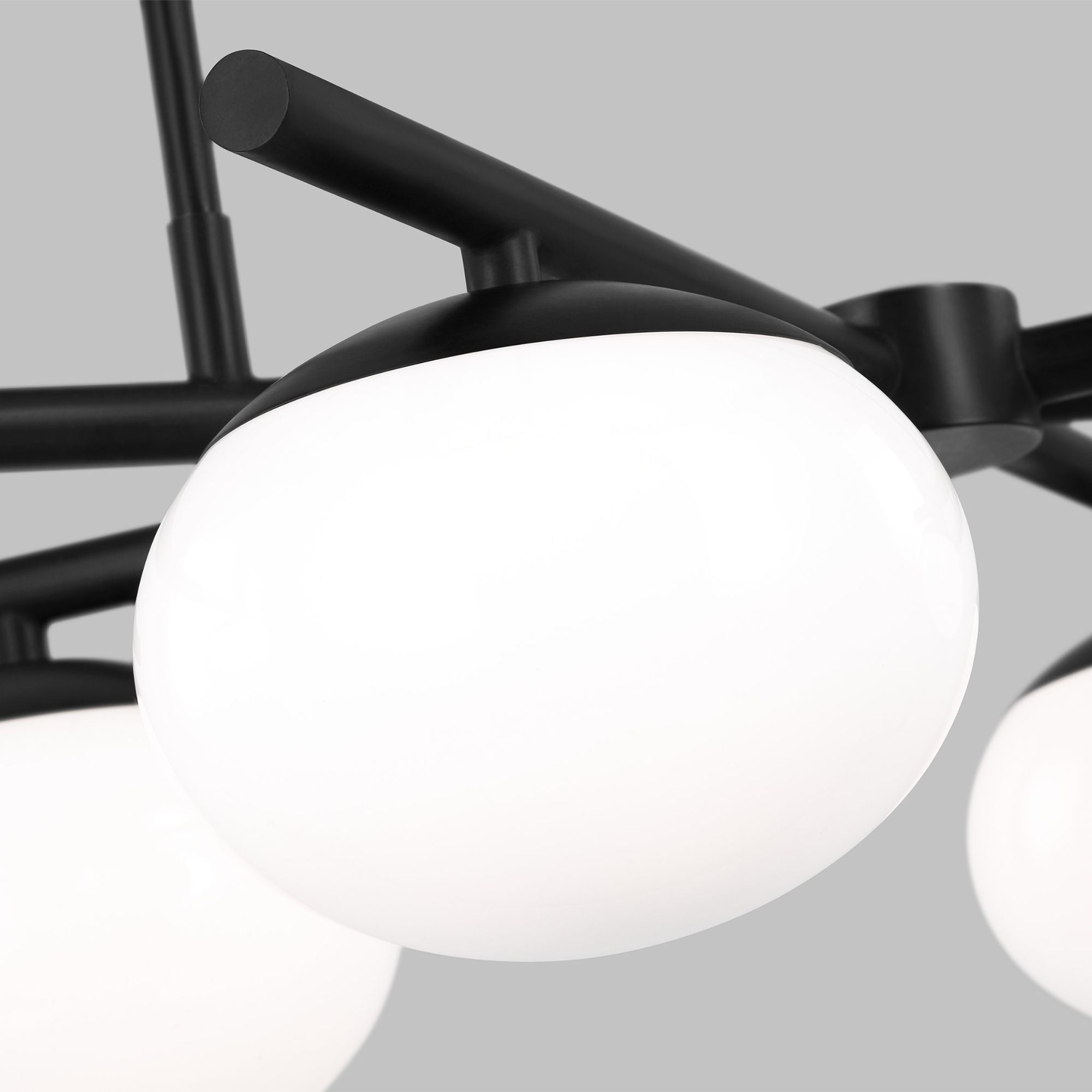 Ellen DeGeneres Lune Medium Linear Chandelier in Aged Iron