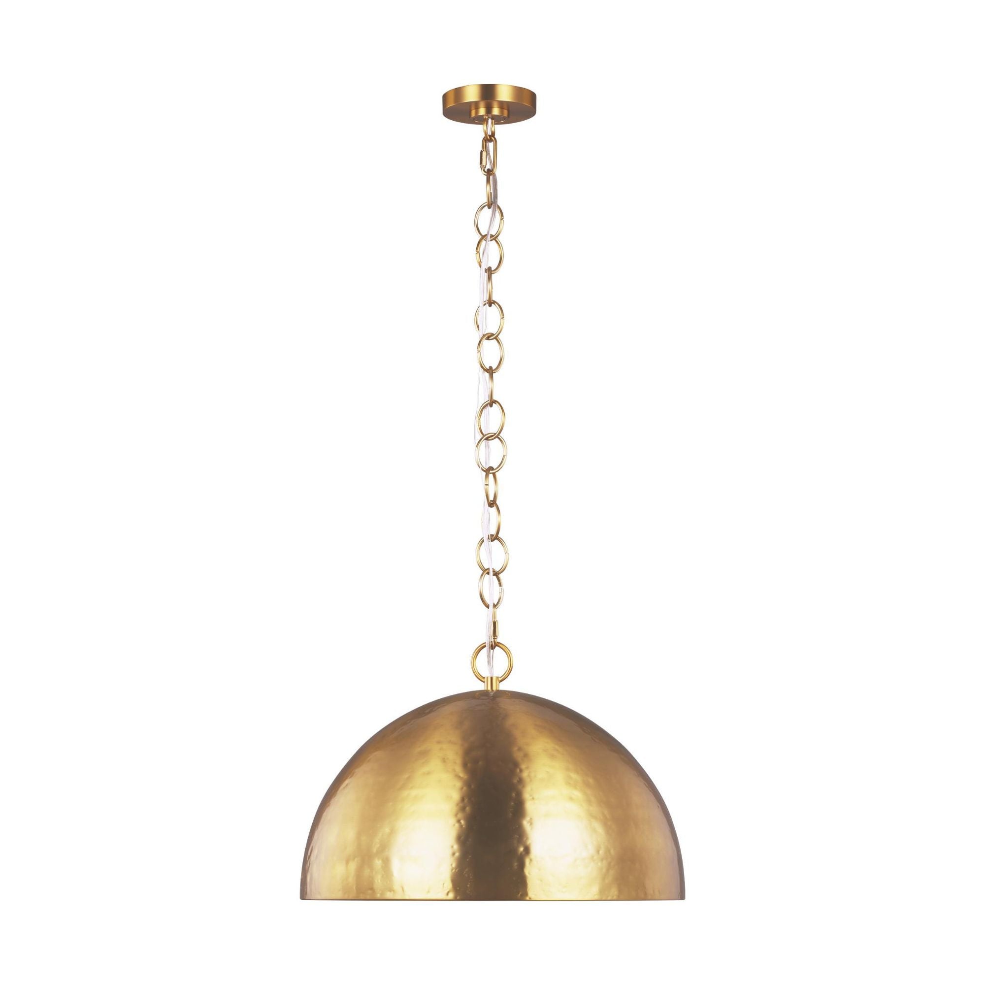 Ellen DeGeneres Whare Large Pendant in Burnished Brass