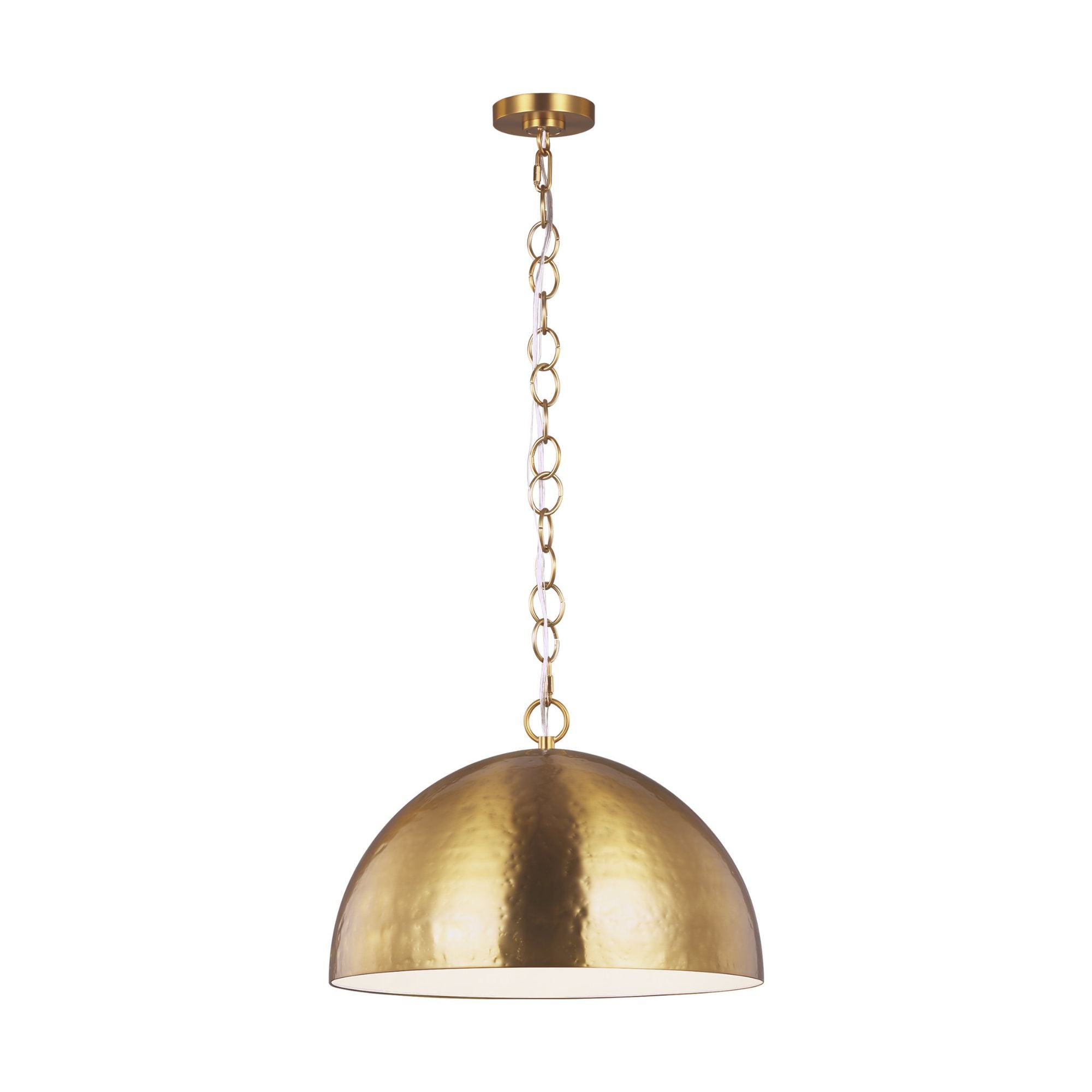 Ellen DeGeneres Whare Large Pendant in Burnished Brass